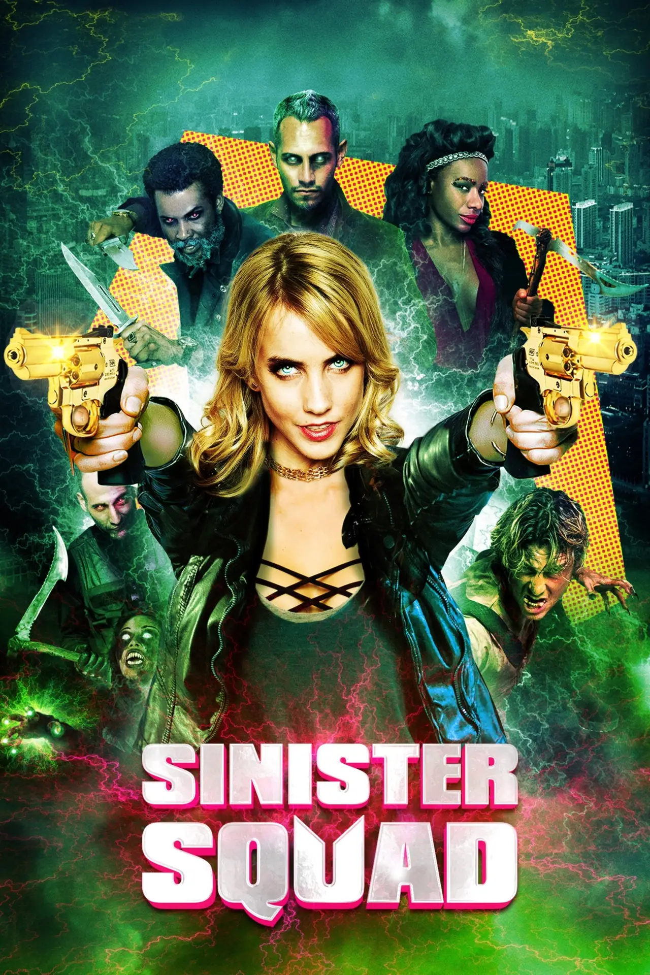 Plakat filmowy "Sinister Squad"