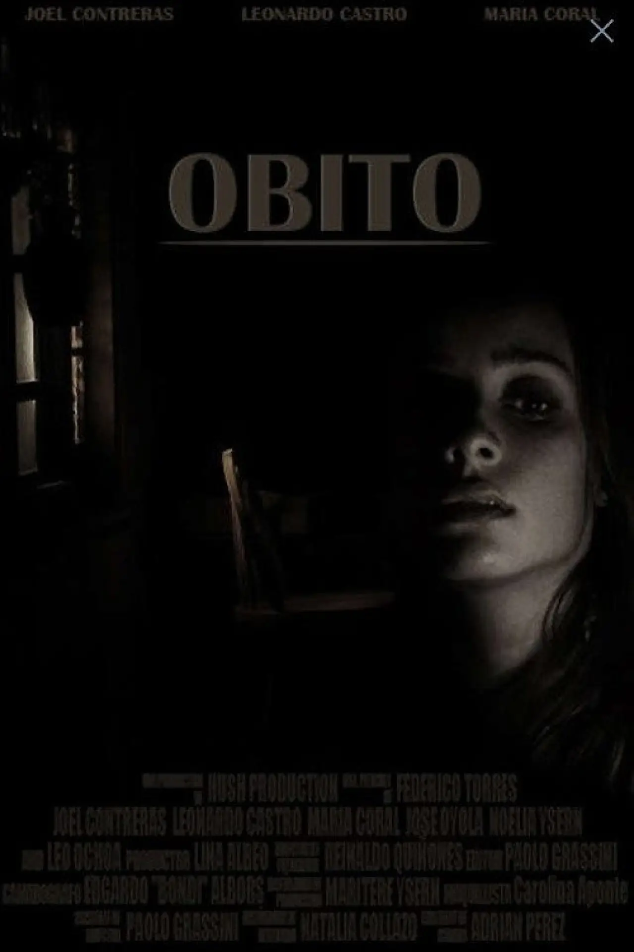 Plakat filmowy "Óbito"