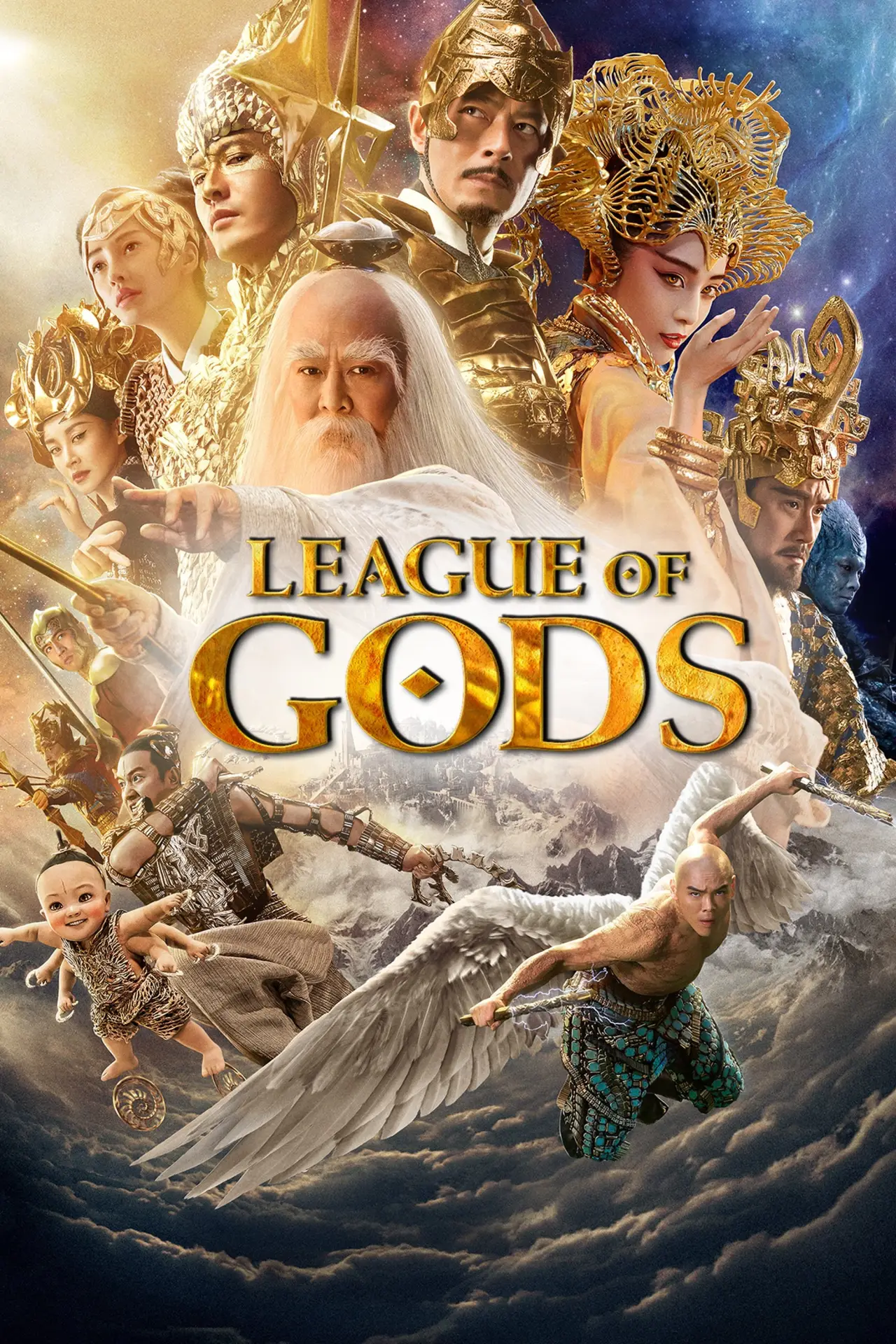 Plakat filmowy "Liga Bogów"