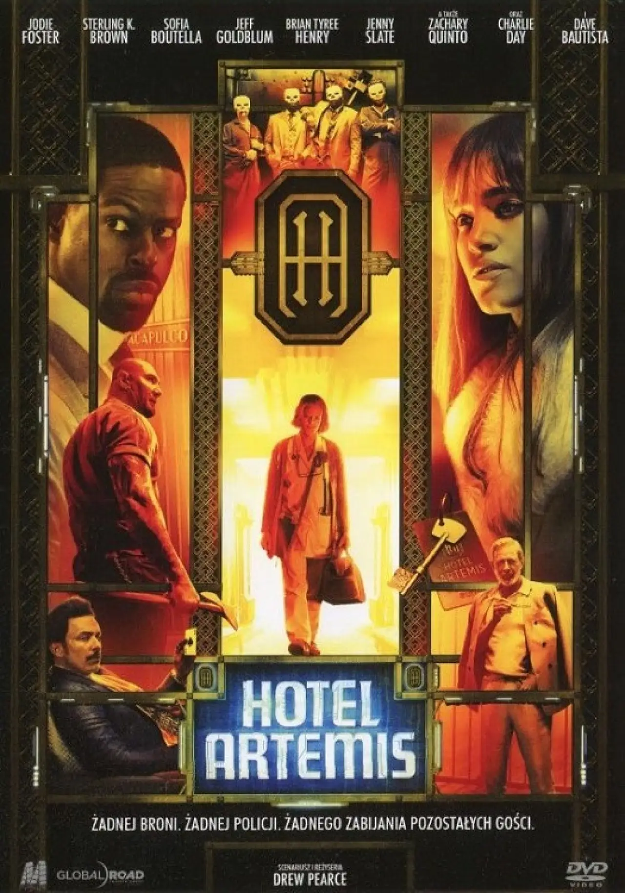 Plakat filmowy "Hotel Artemis"
