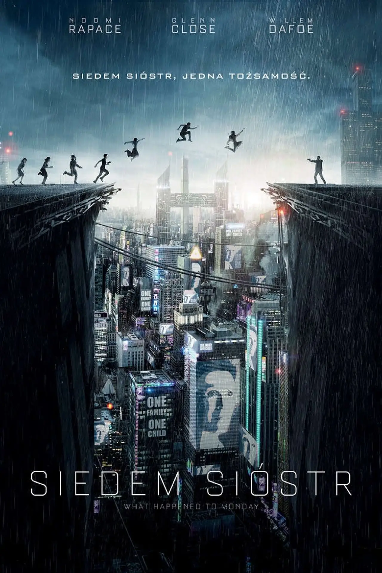 Plakat filmowy "Siedem sióstr"