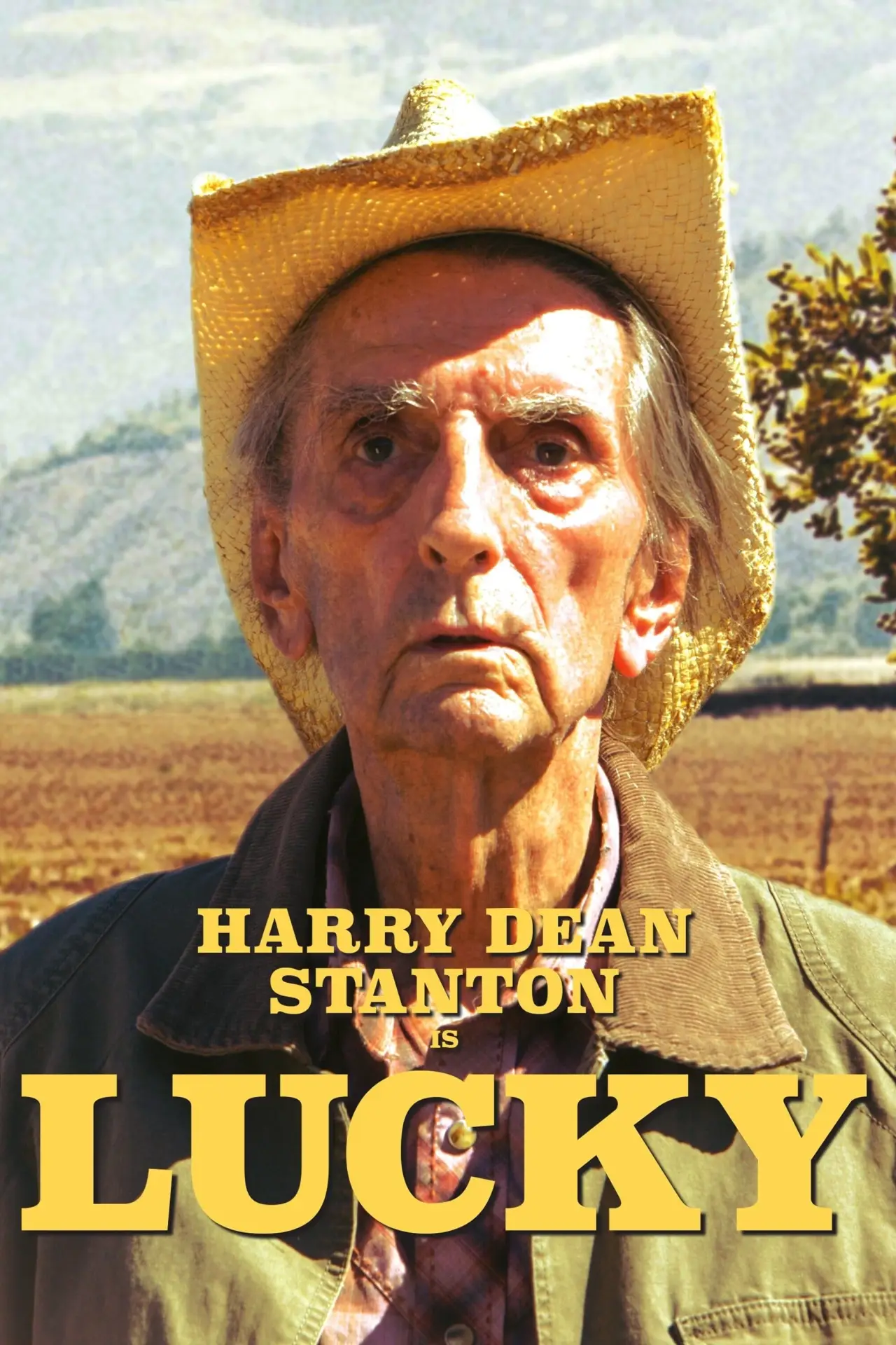 Plakat filmowy "Szczęściarz"