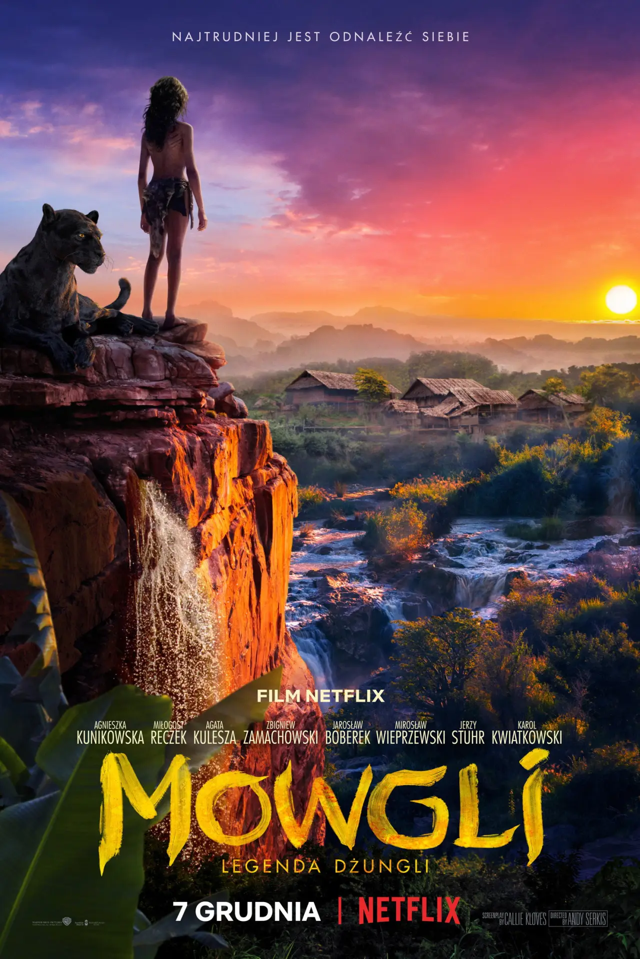 Plakat filmowy "Mowgli: Legenda dżungli"