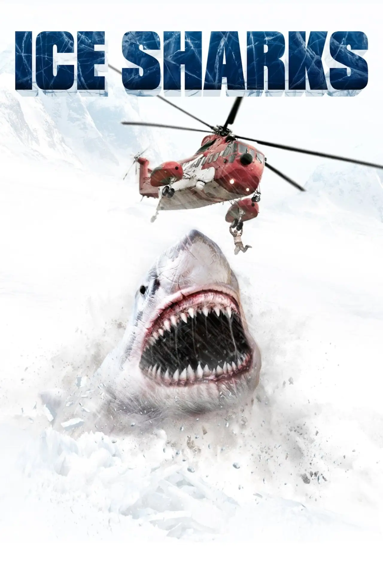 Plakat filmowy "Rekiny lodołamacze"