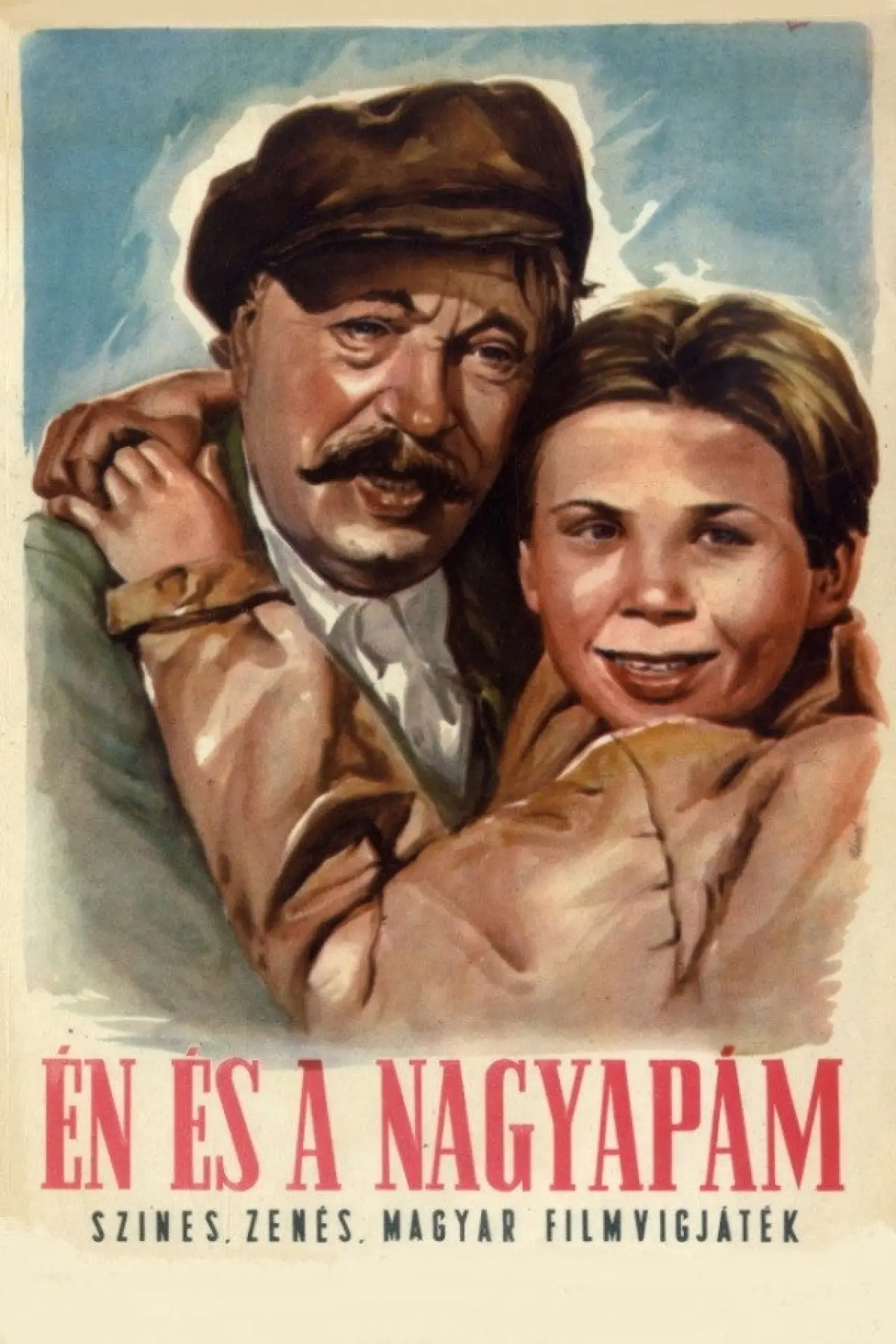 Plakat filmowy "Én és a nagyapám"
