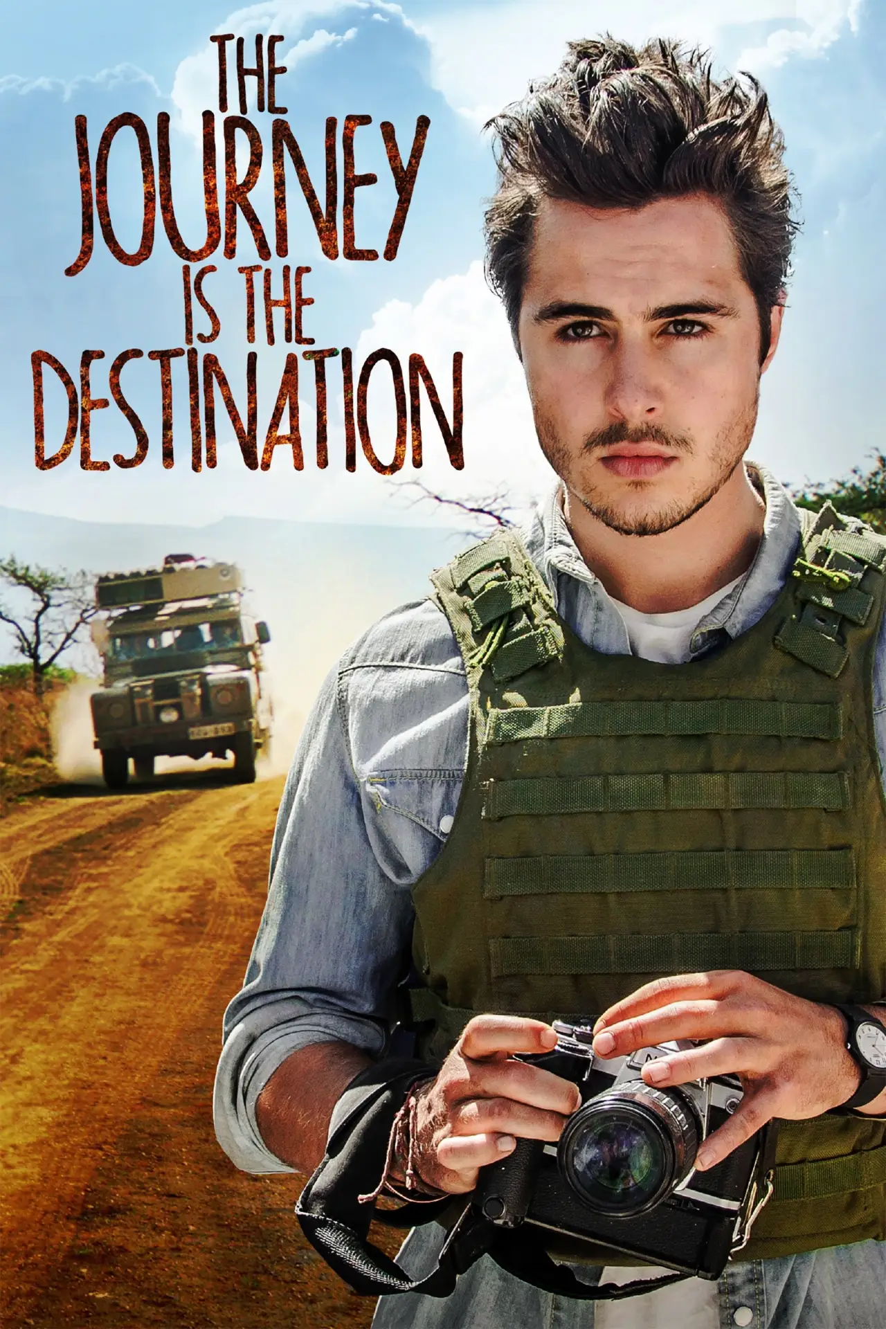 Plakat filmowy "The Journey Is the Destination"
