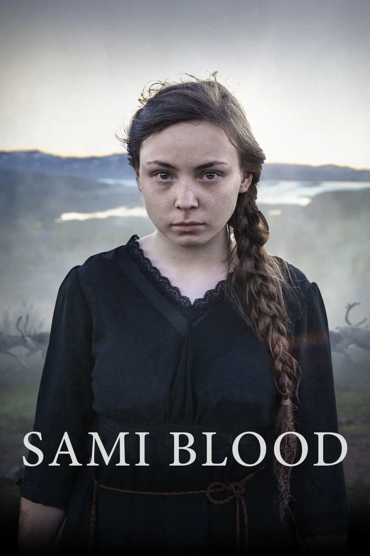 Plakat filmowy "Krew Saamów"