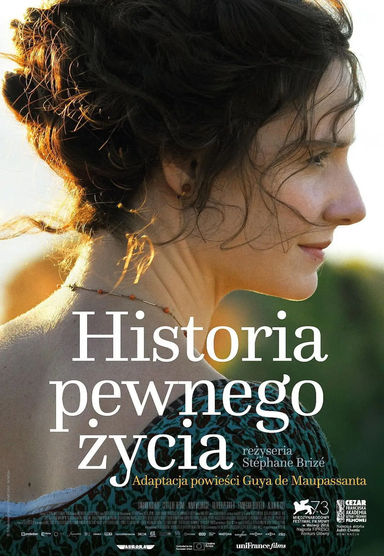 Plakat filmowy "Historia pewnego życia"