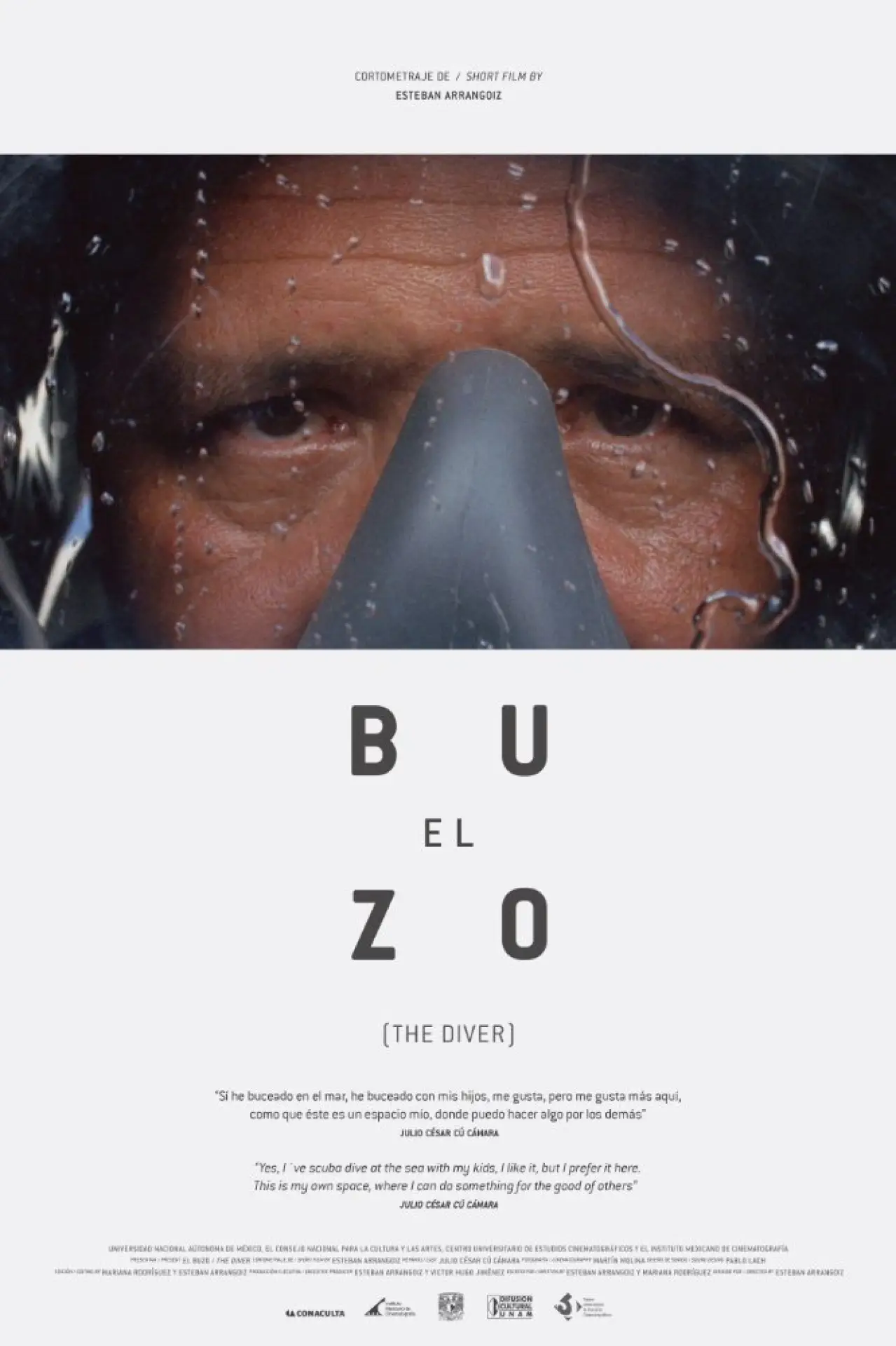 Plakat filmowy "El buzo"