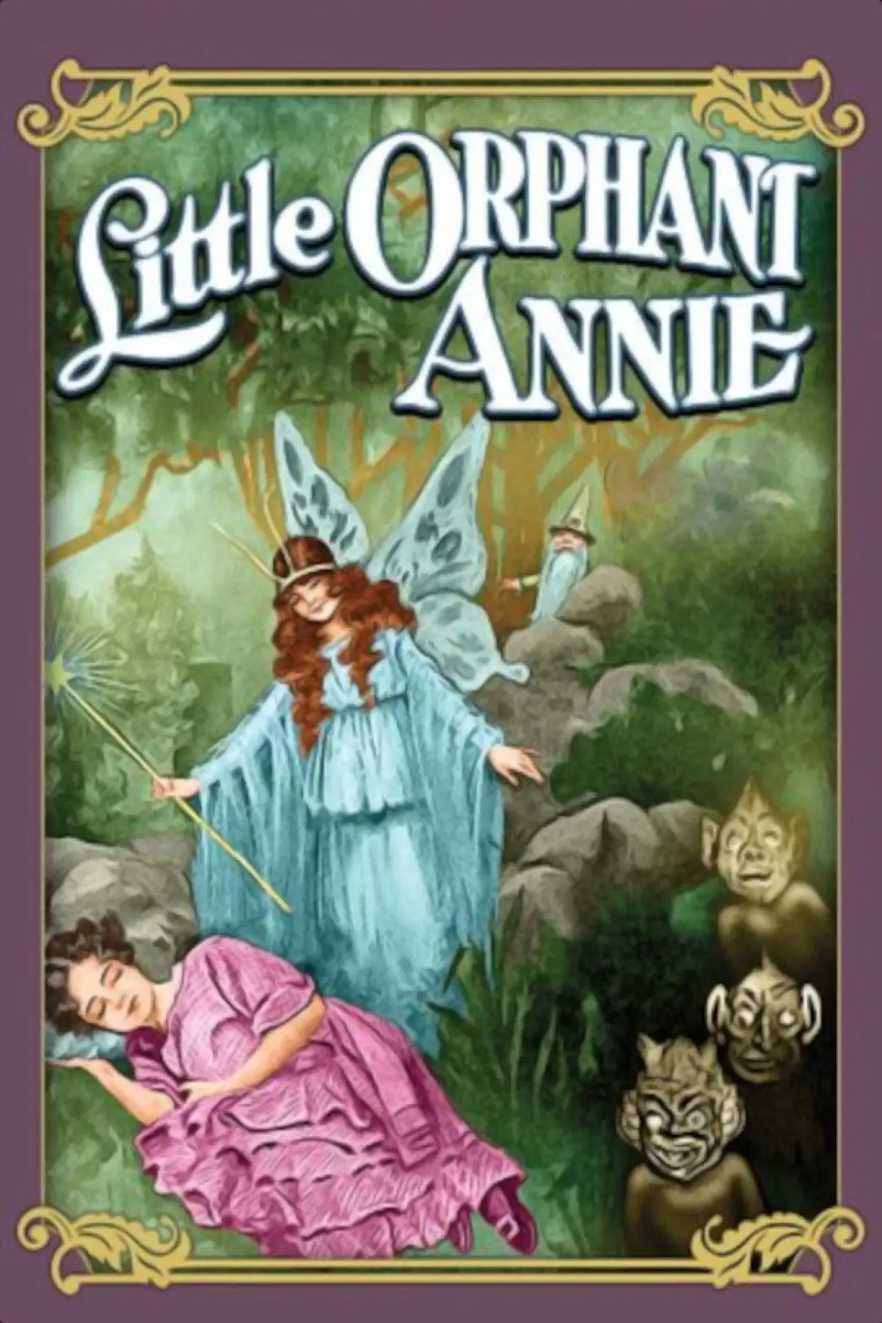 Plakat filmowy "Little Orphant Annie"