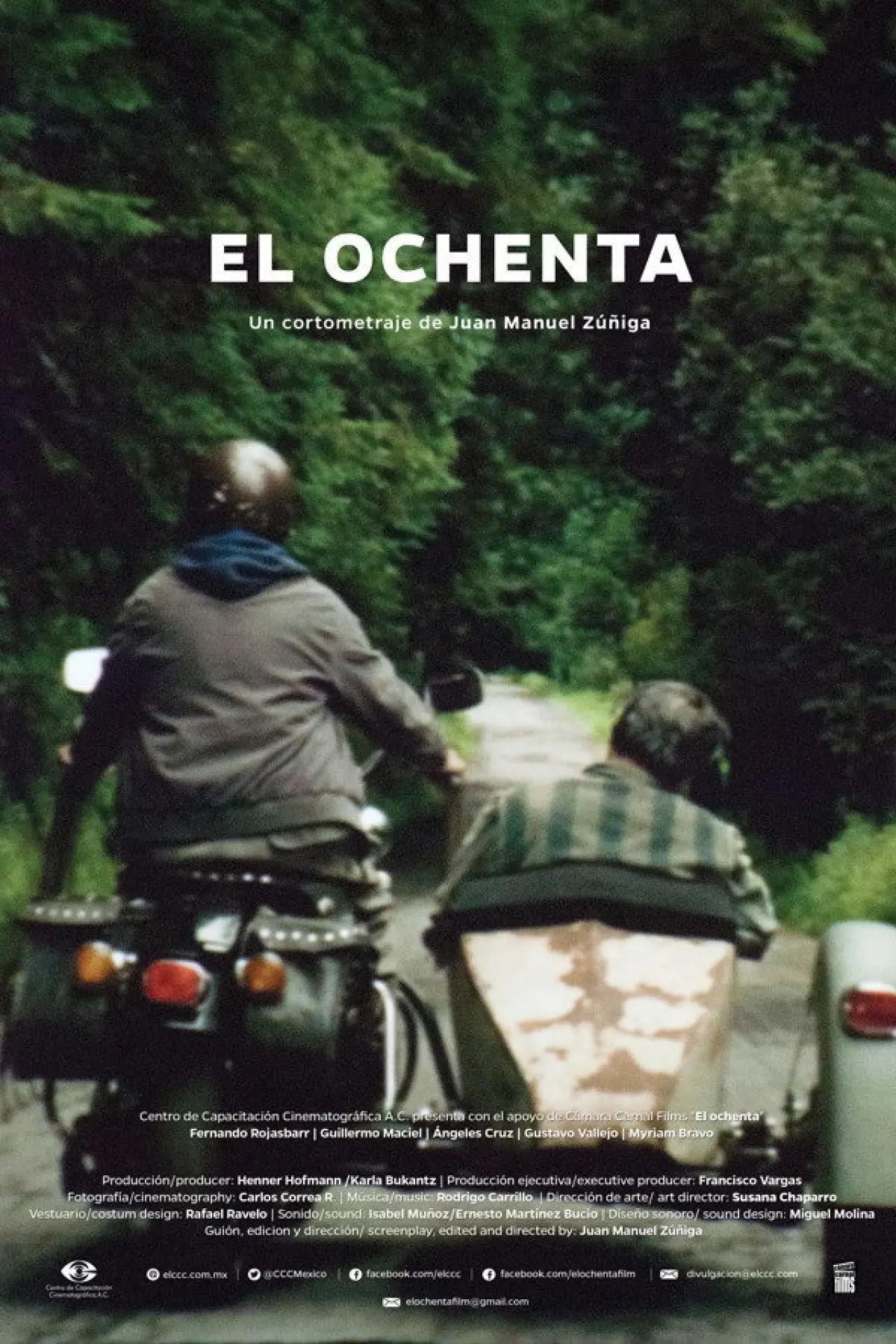 Plakat filmowy "El ochenta"