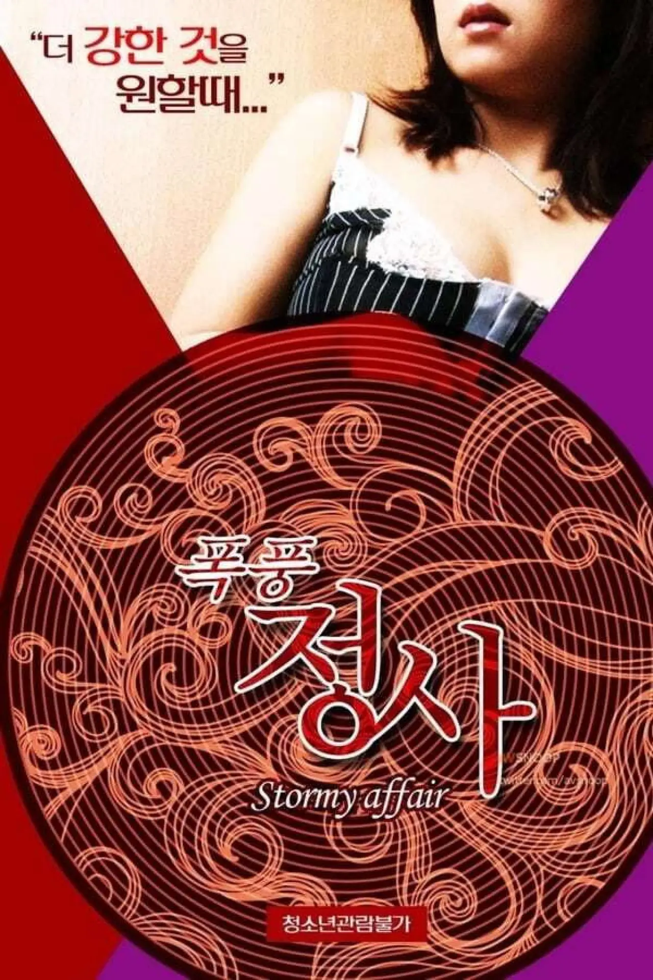 Plakat filmowy "폭풍정사"