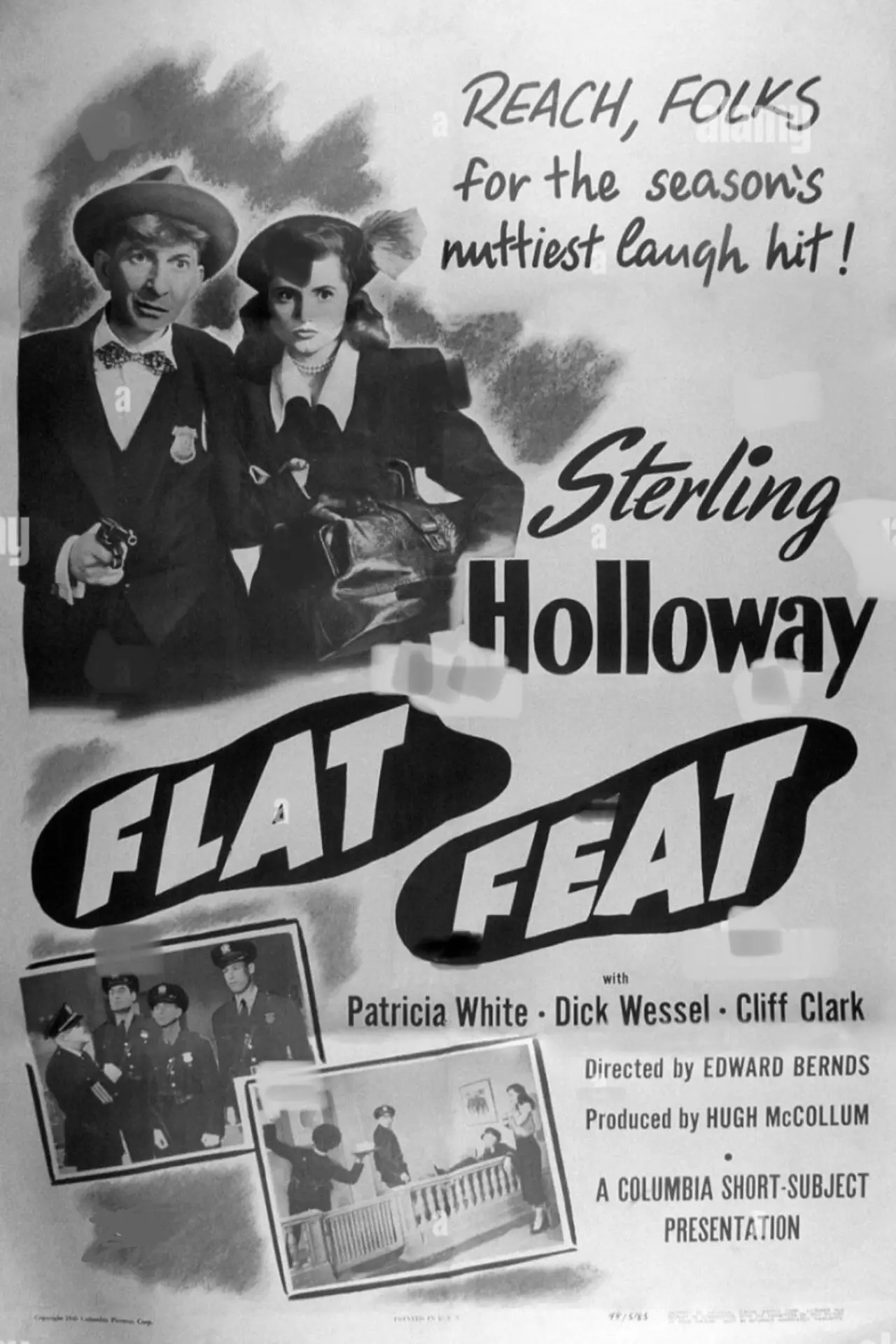 Plakat filmowy "Flat Feat"