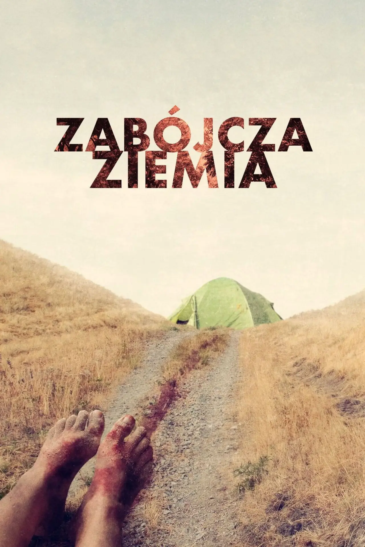 Plakat filmowy "Zabójcza ziemia"