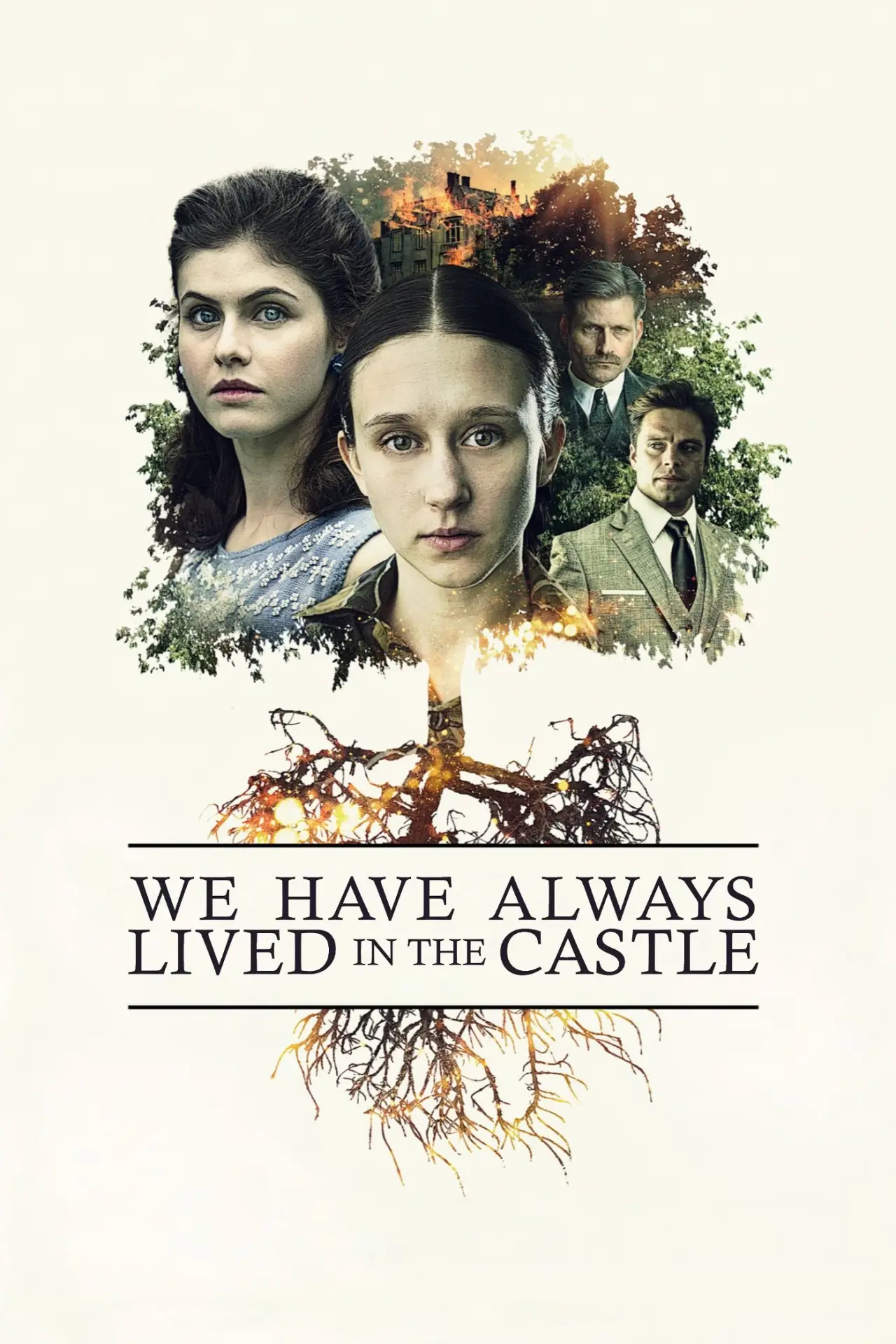 Plakat filmowy "Tajemnica przeklętego zamku"