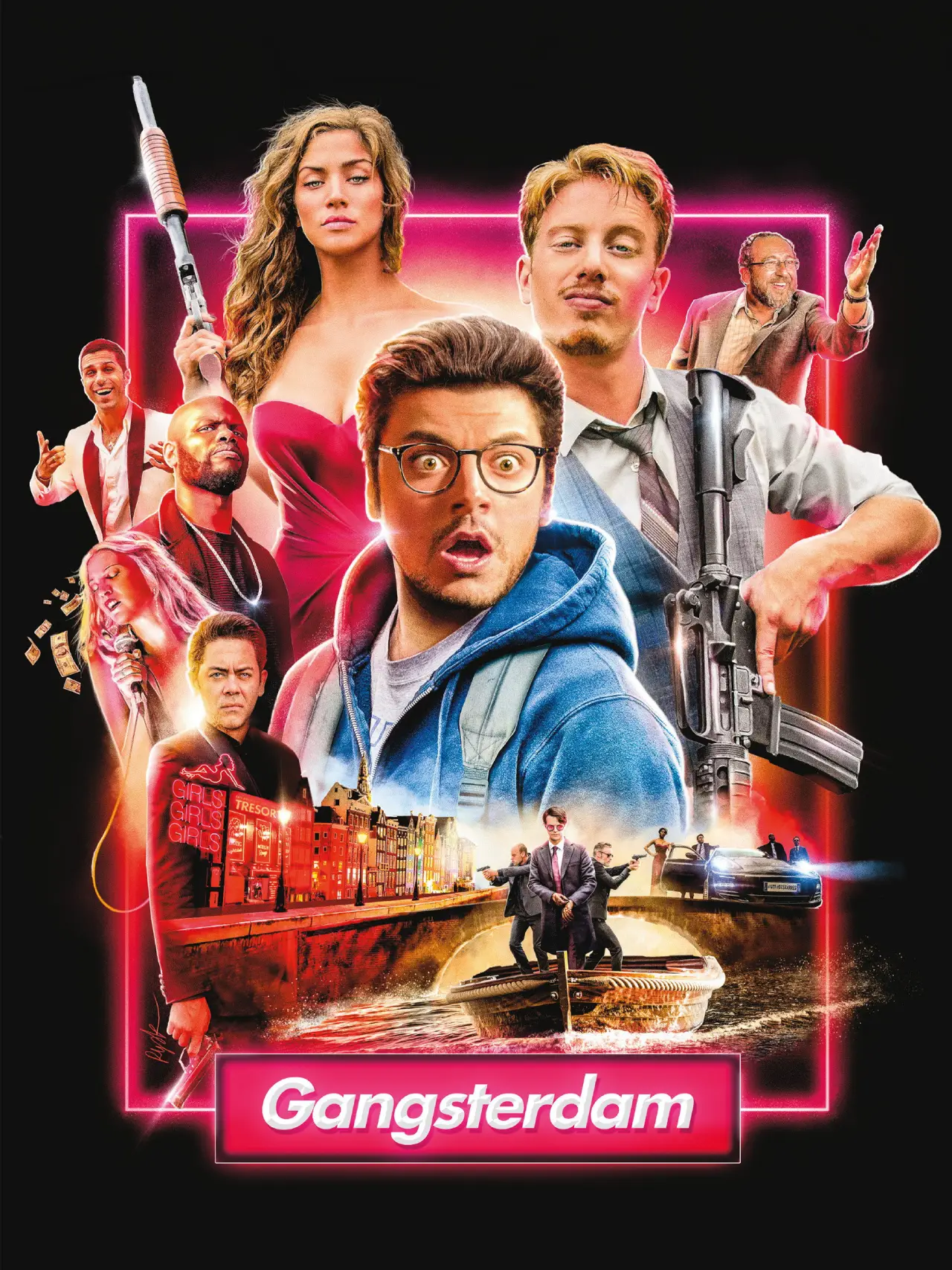 Plakat filmowy "Gangsterdam"