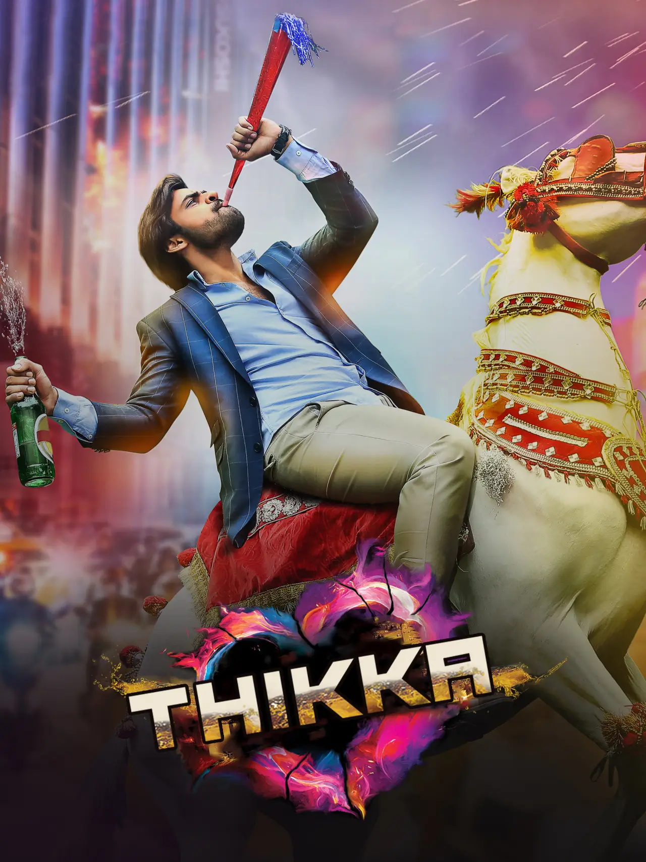 Plakat filmowy "తిక్క"