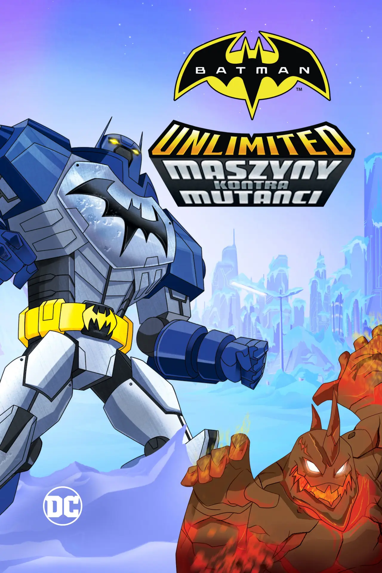 Plakat filmowy "Batman Unlimited: Maszyny kontra Mutanci"