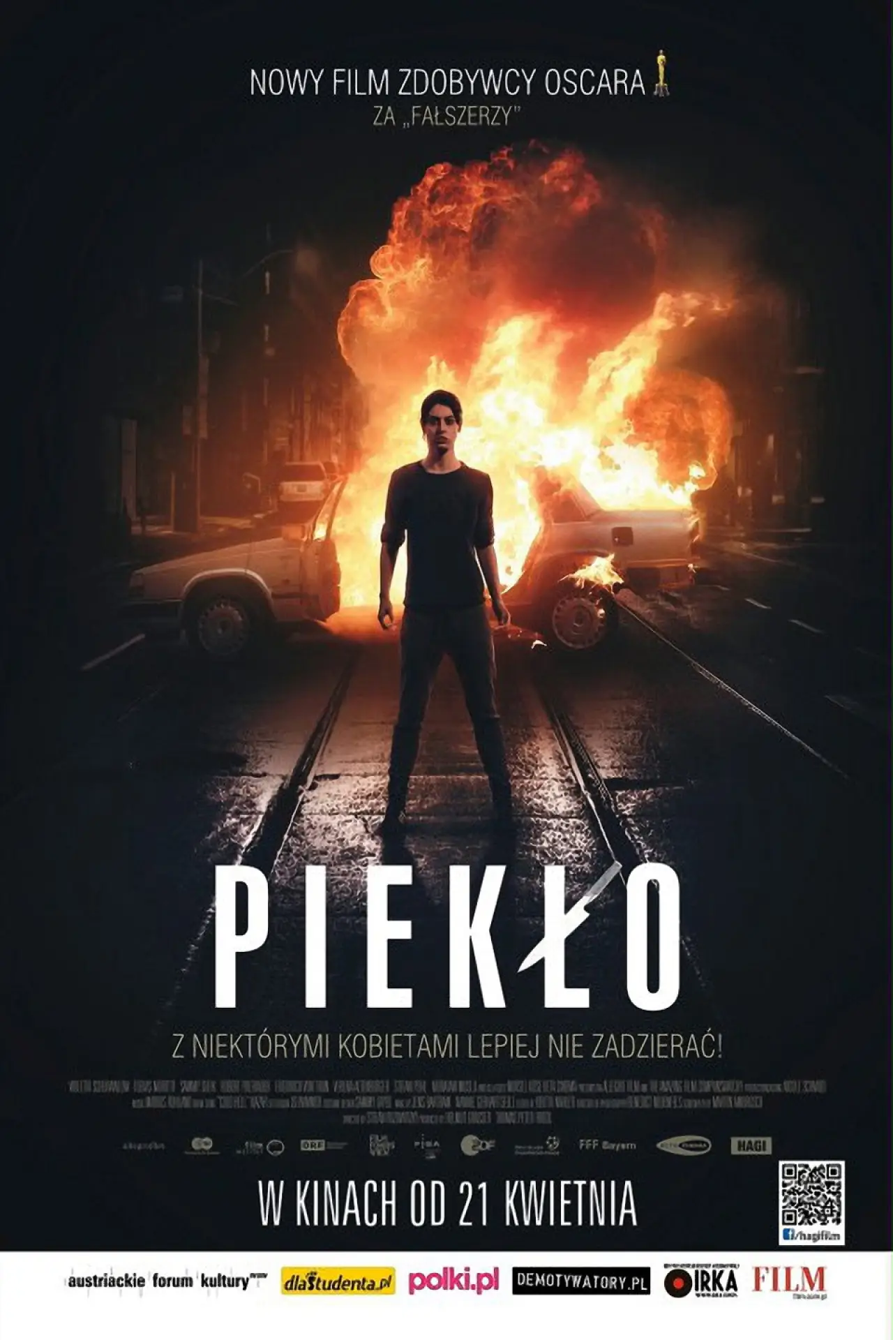 Plakat filmowy "Piekło"