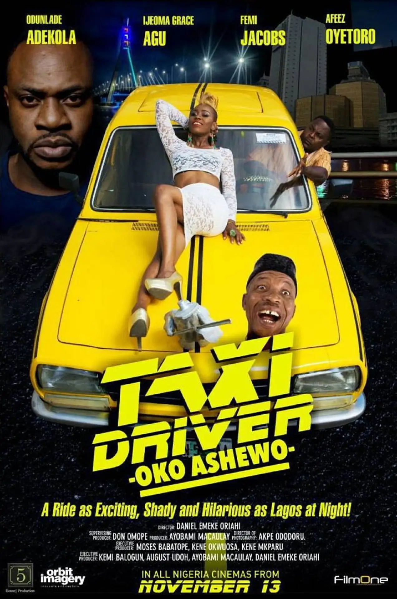 Plakat filmowy "Taxi Driver: Oko Ashewo"