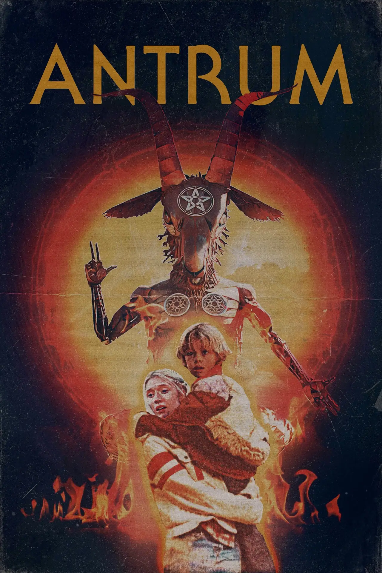 Plakat filmowy "Antrum"