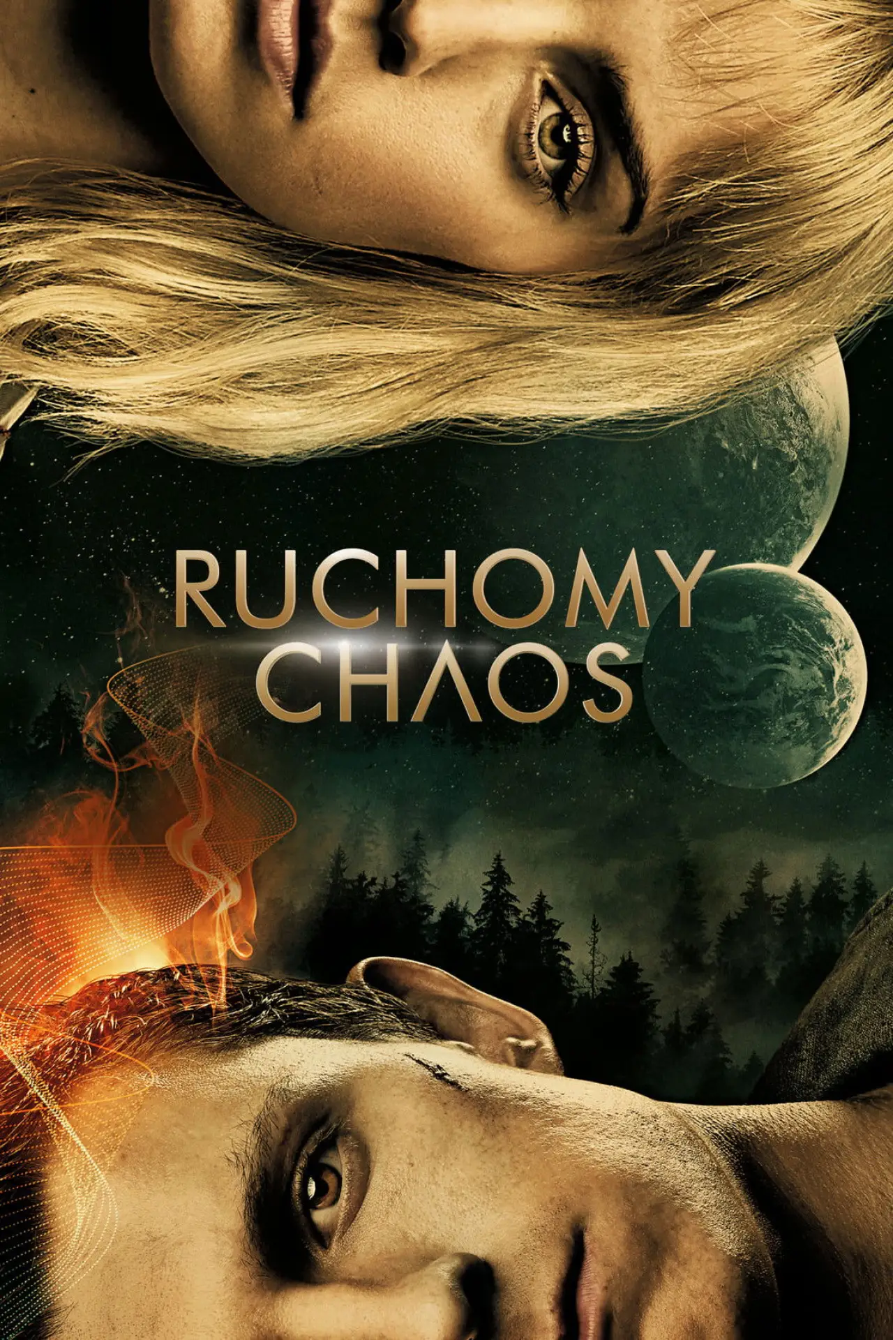 Plakat filmowy "Ruchomy chaos"