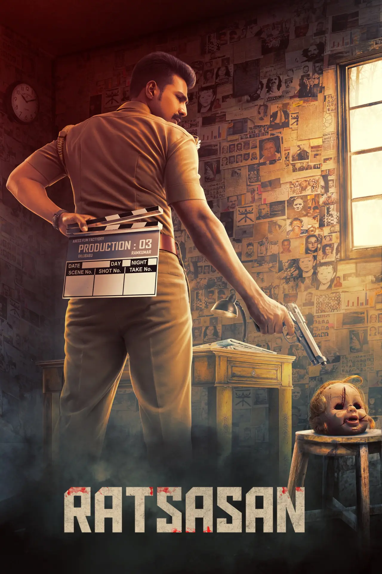 Plakat filmowy "ராட்சசன்"