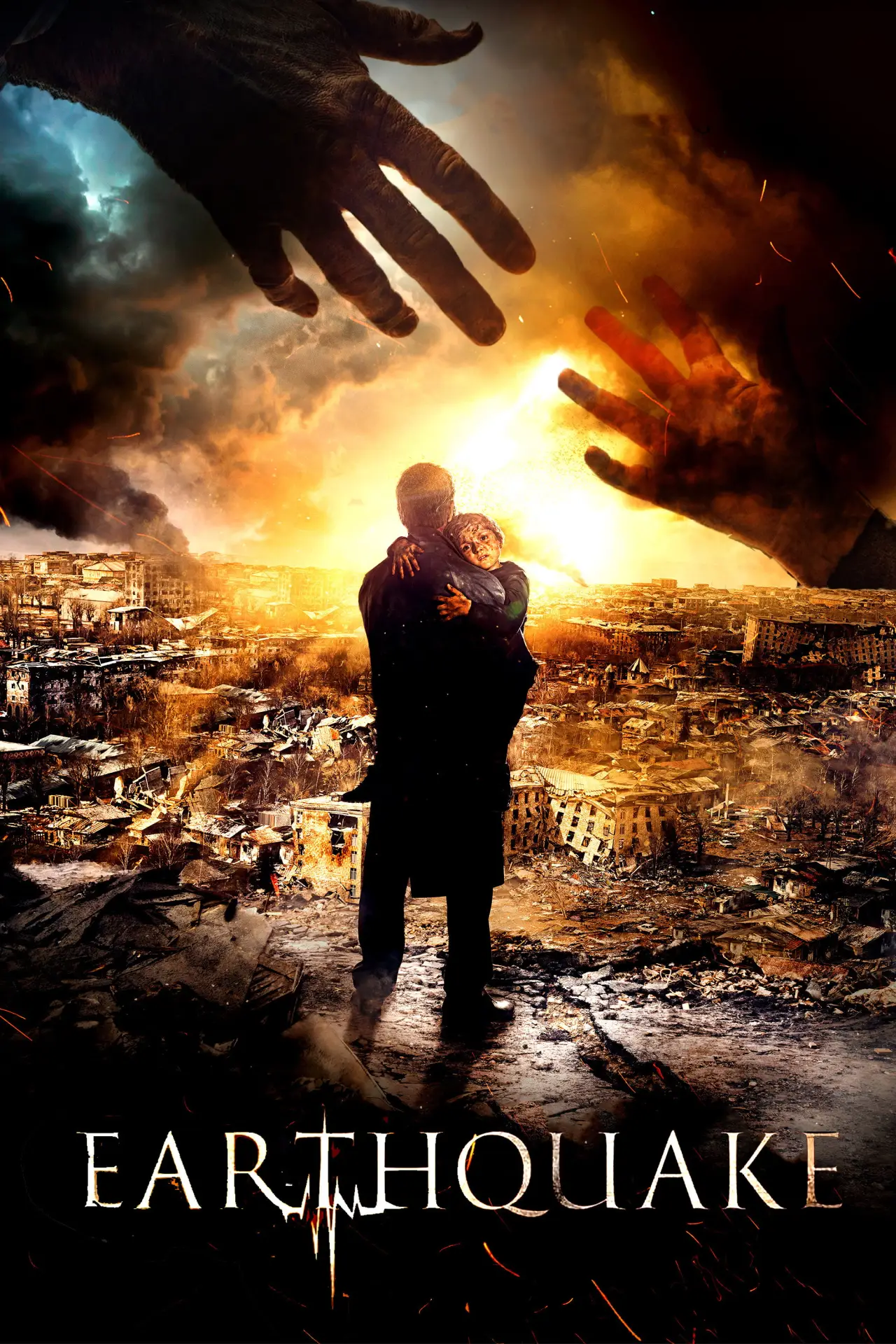 Plakat filmowy "Землетрясение"