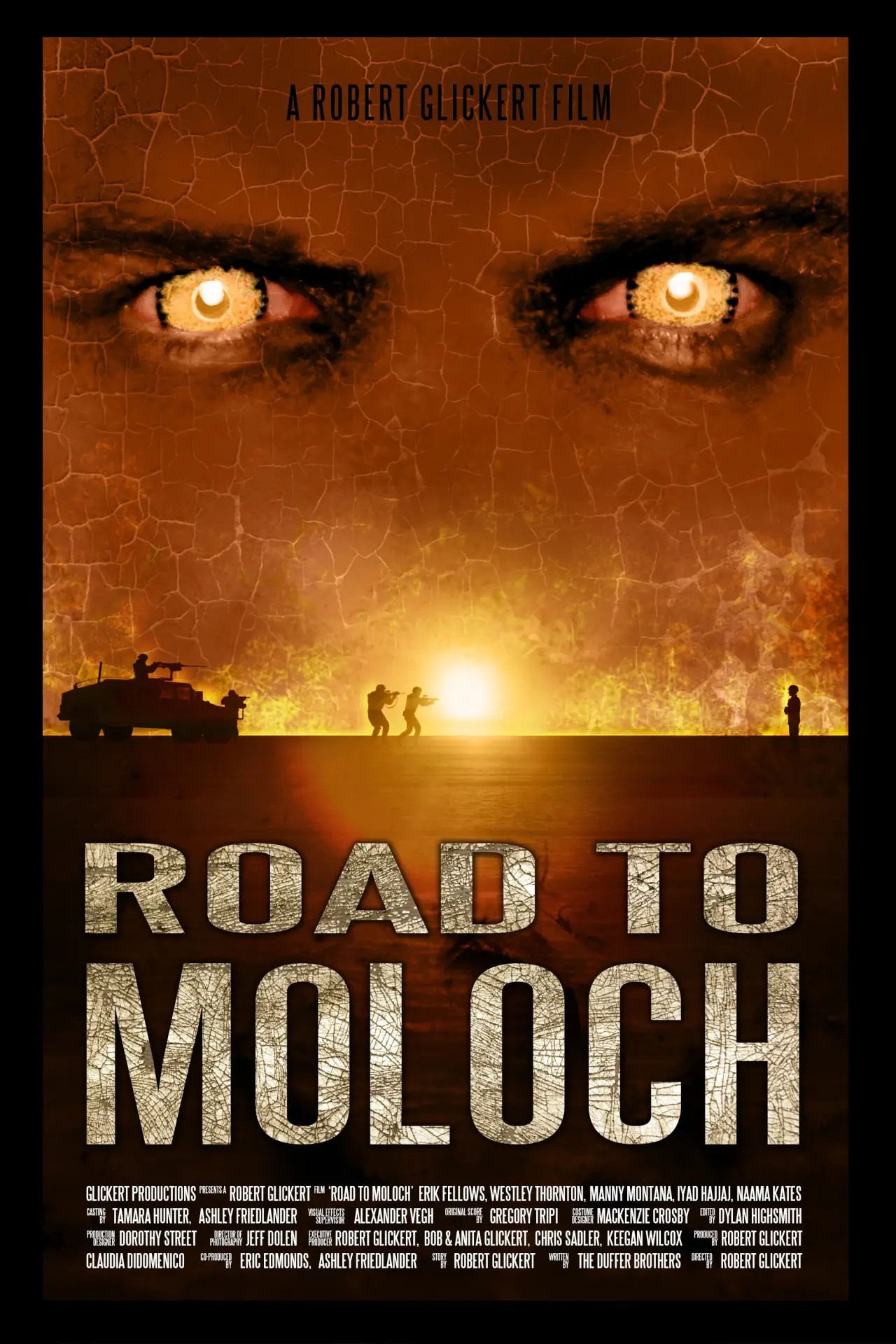 Plakat filmowy "Road to Moloch"