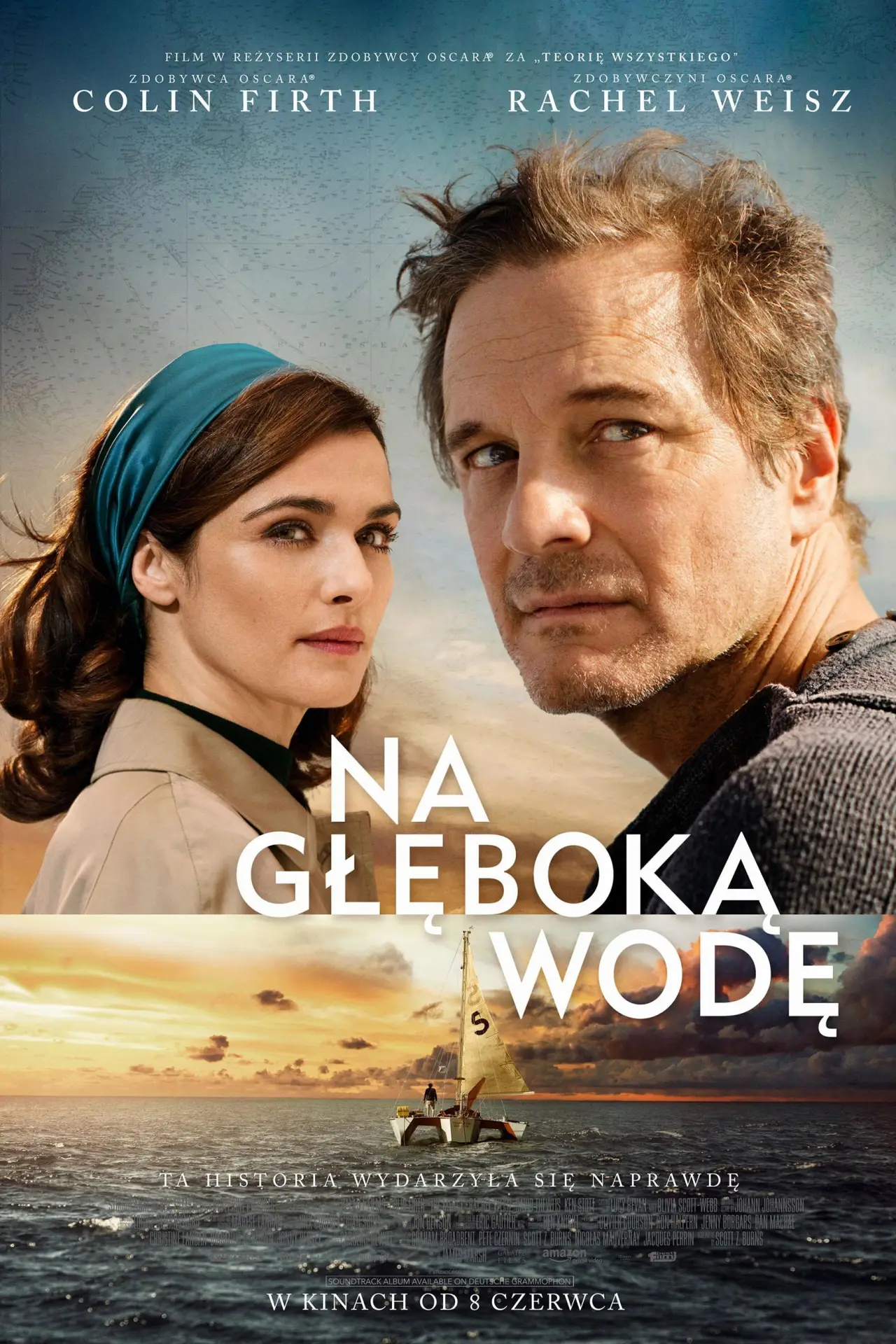 Plakat filmowy "Na głęboką wodę"
