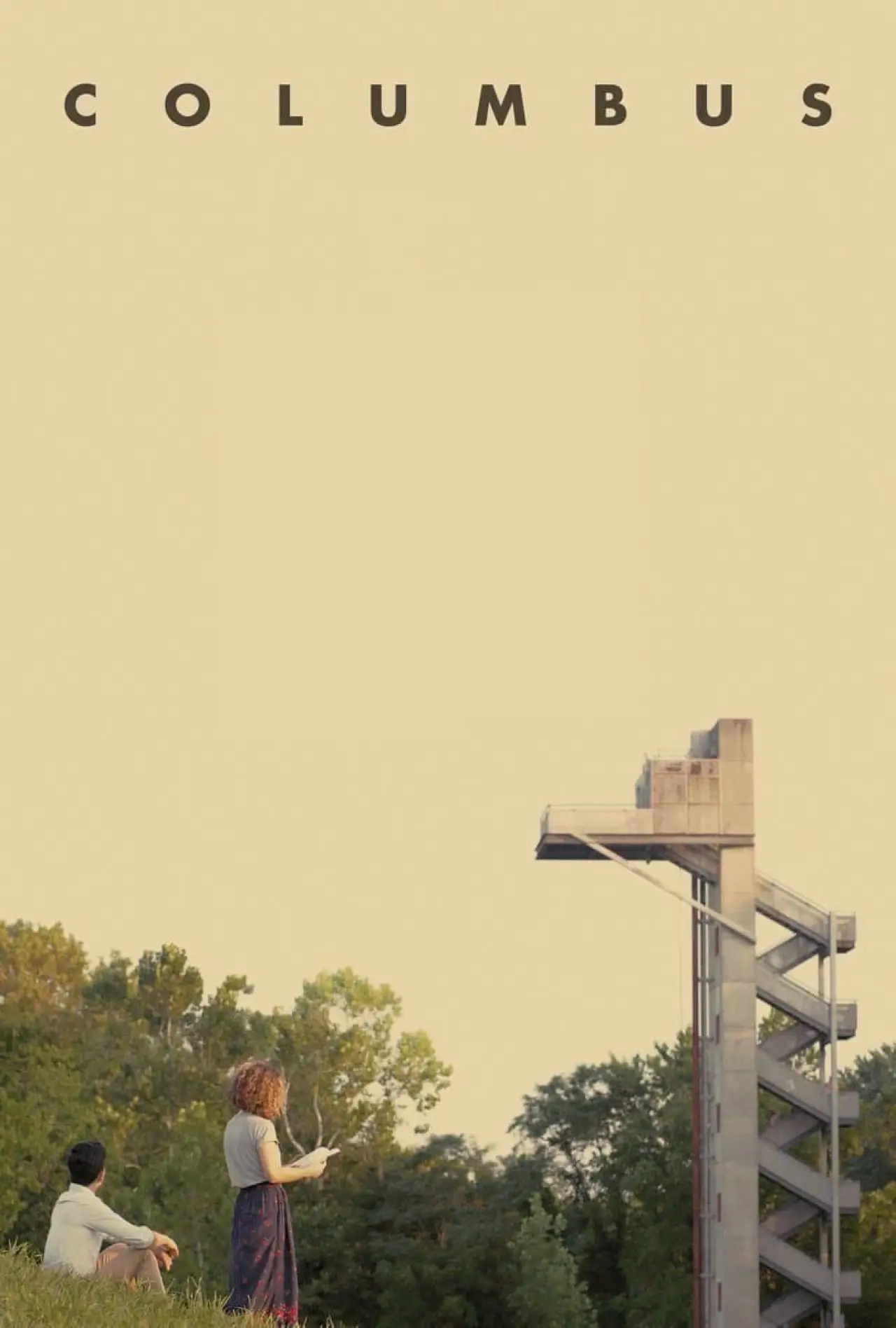 Plakat filmowy "Columbus"