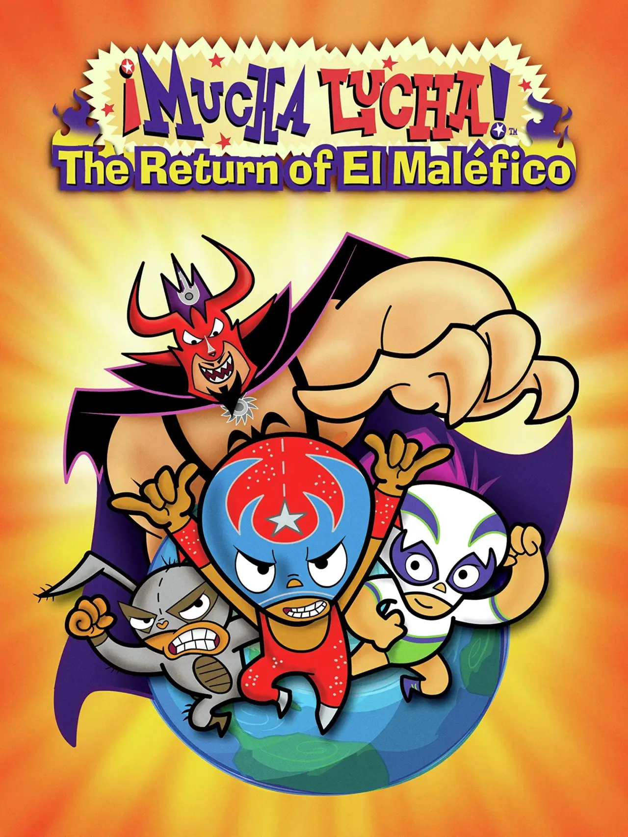 Plakat filmowy "Mucha Lucha: The Return of El Malefico"