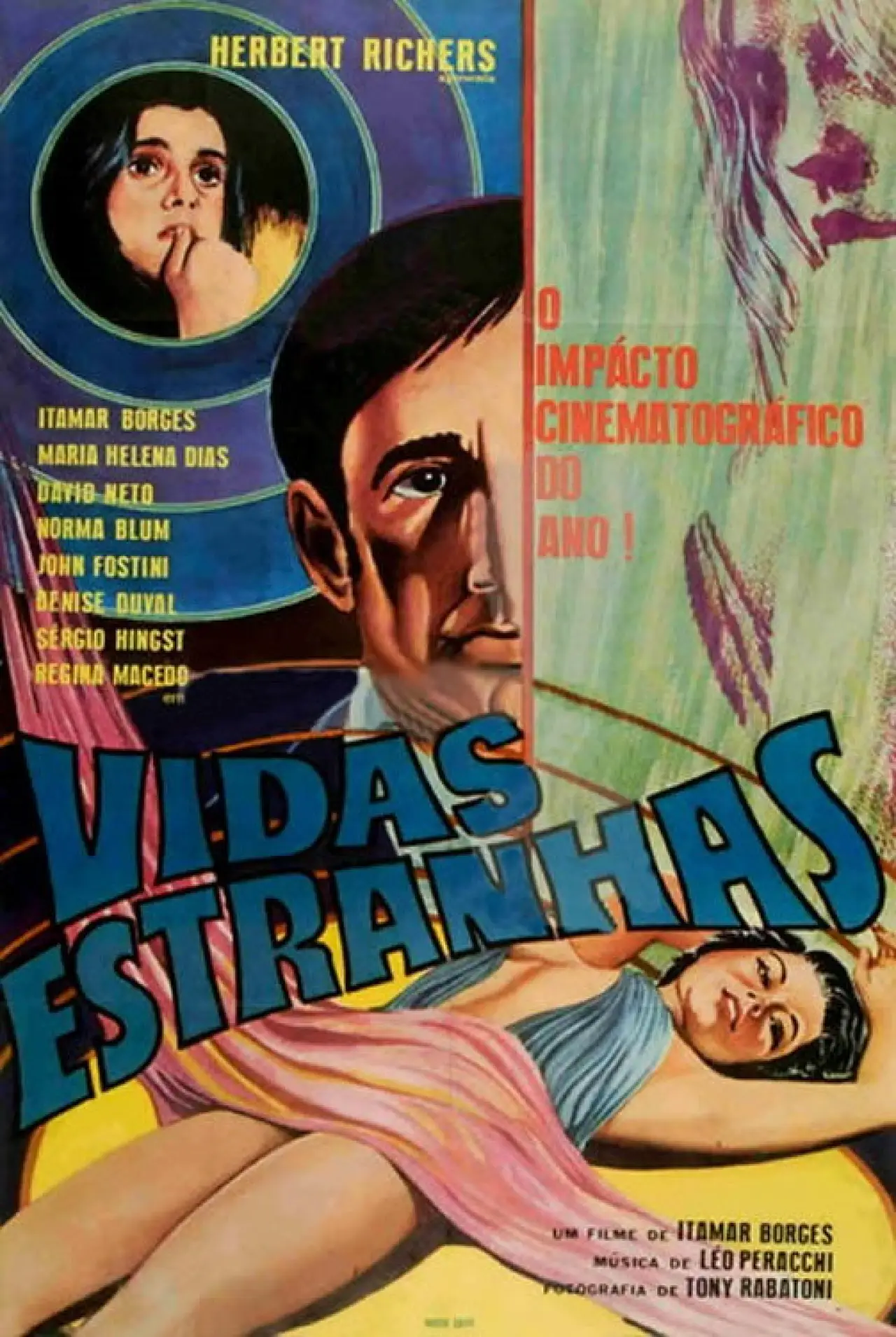 Plakat filmowy "Vidas Estranhas"