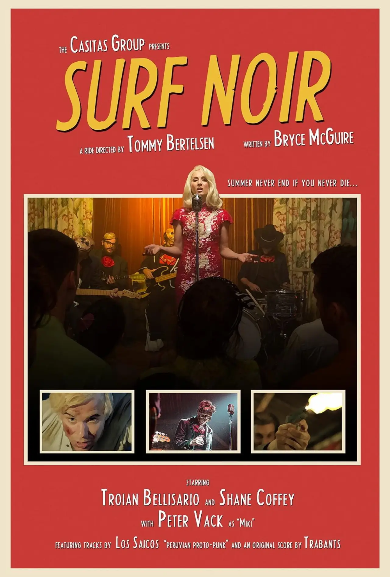 Plakat filmowy "Surf Noir"