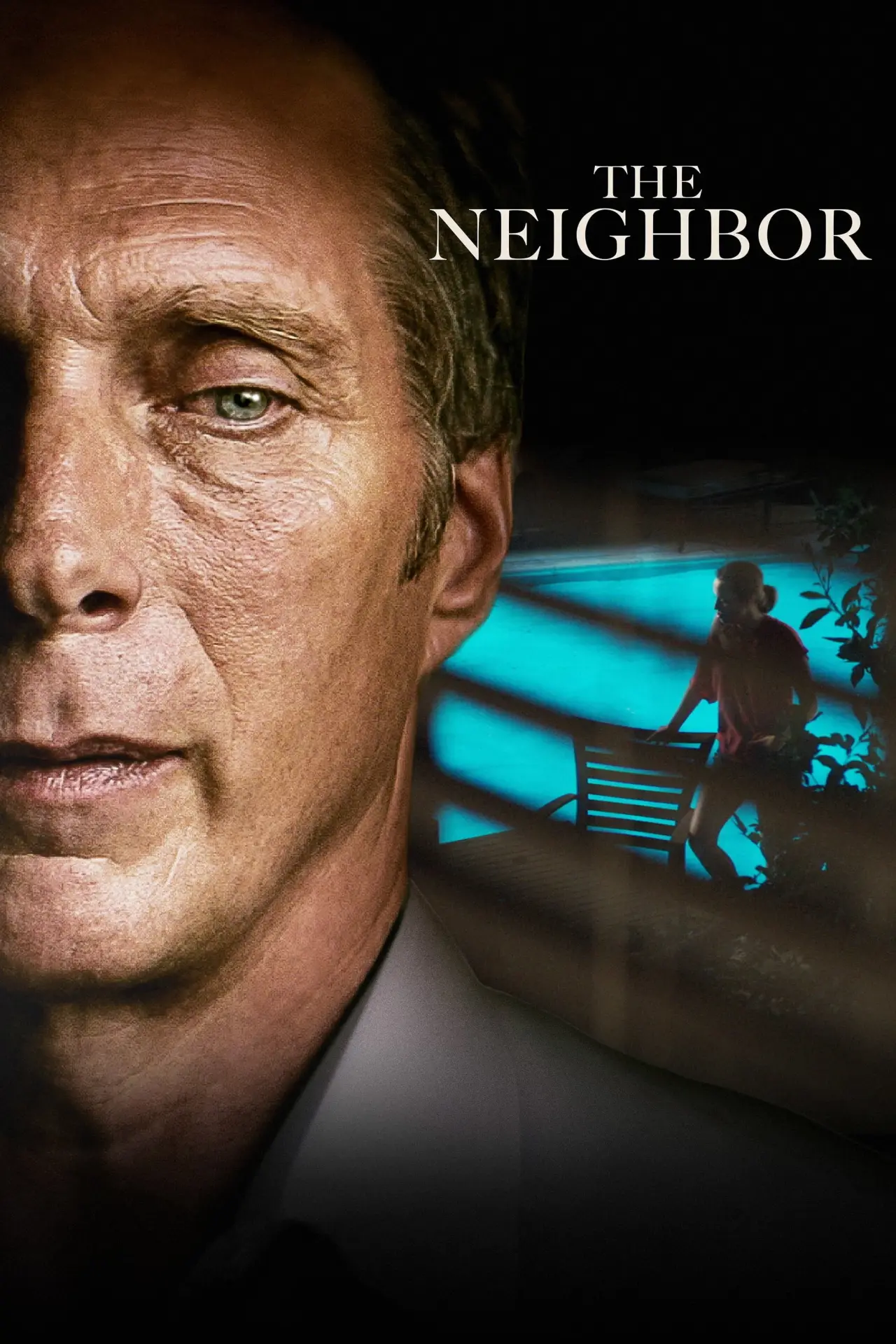 Plakat filmowy "Obsesja sąsiada"