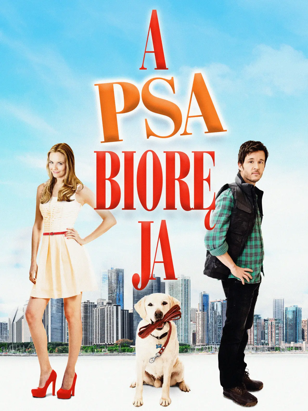 Plakat filmowy "A psa biorę ja"