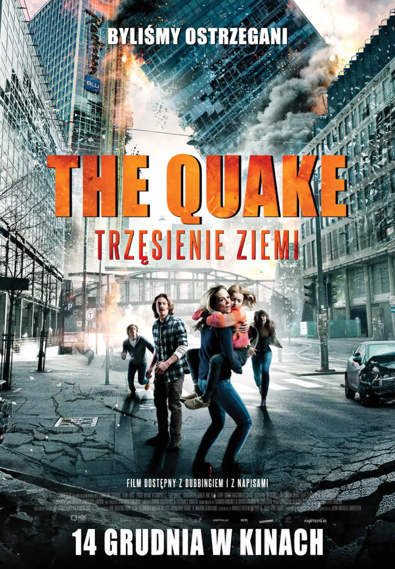 Plakat filmowy "Trzęsienie ziemi"