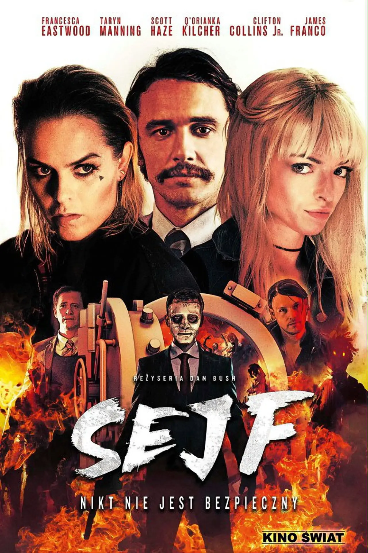 Plakat filmowy "Sejf"