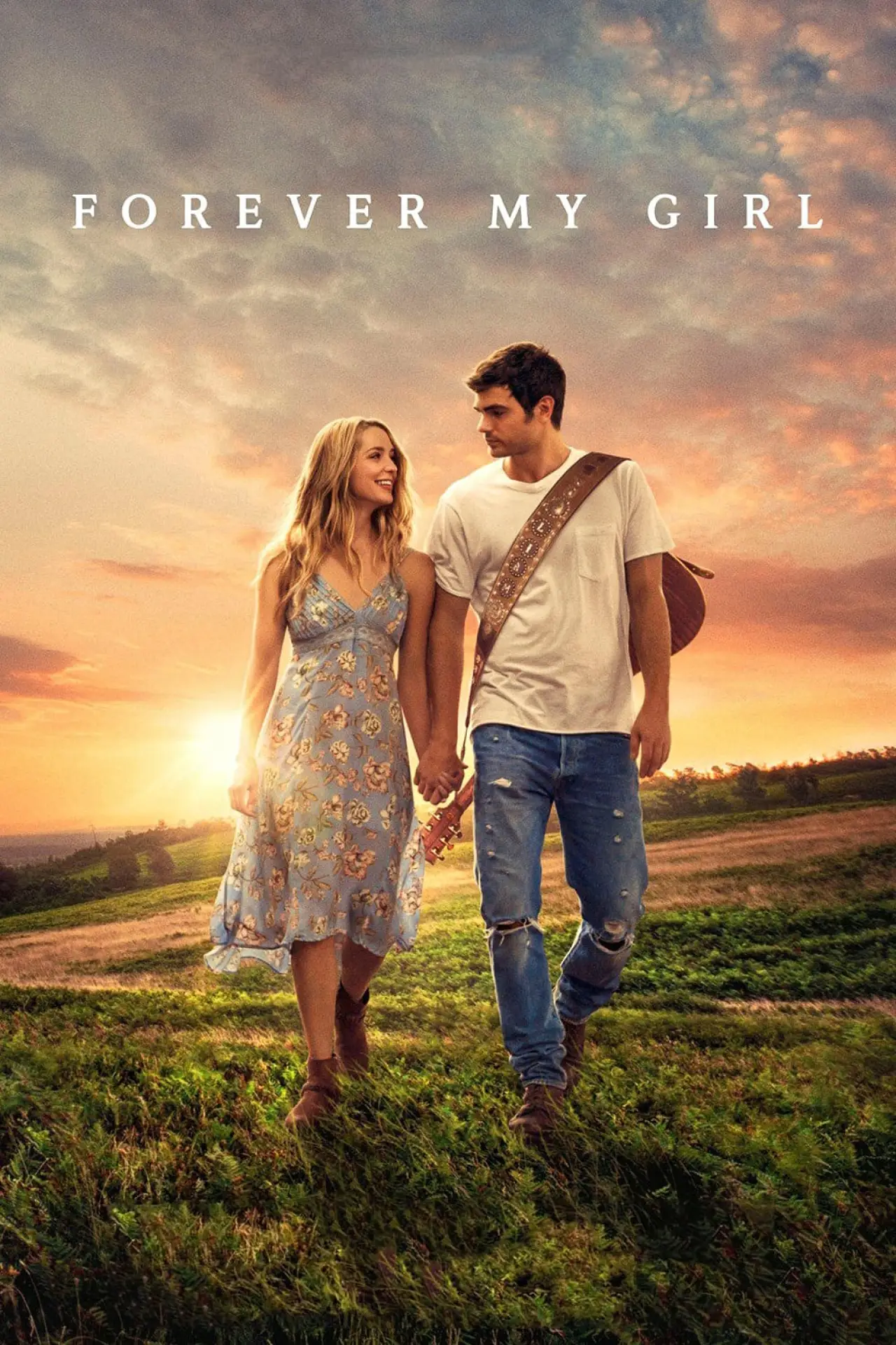 Plakat filmowy "Na zawsze moja dziewczyna"