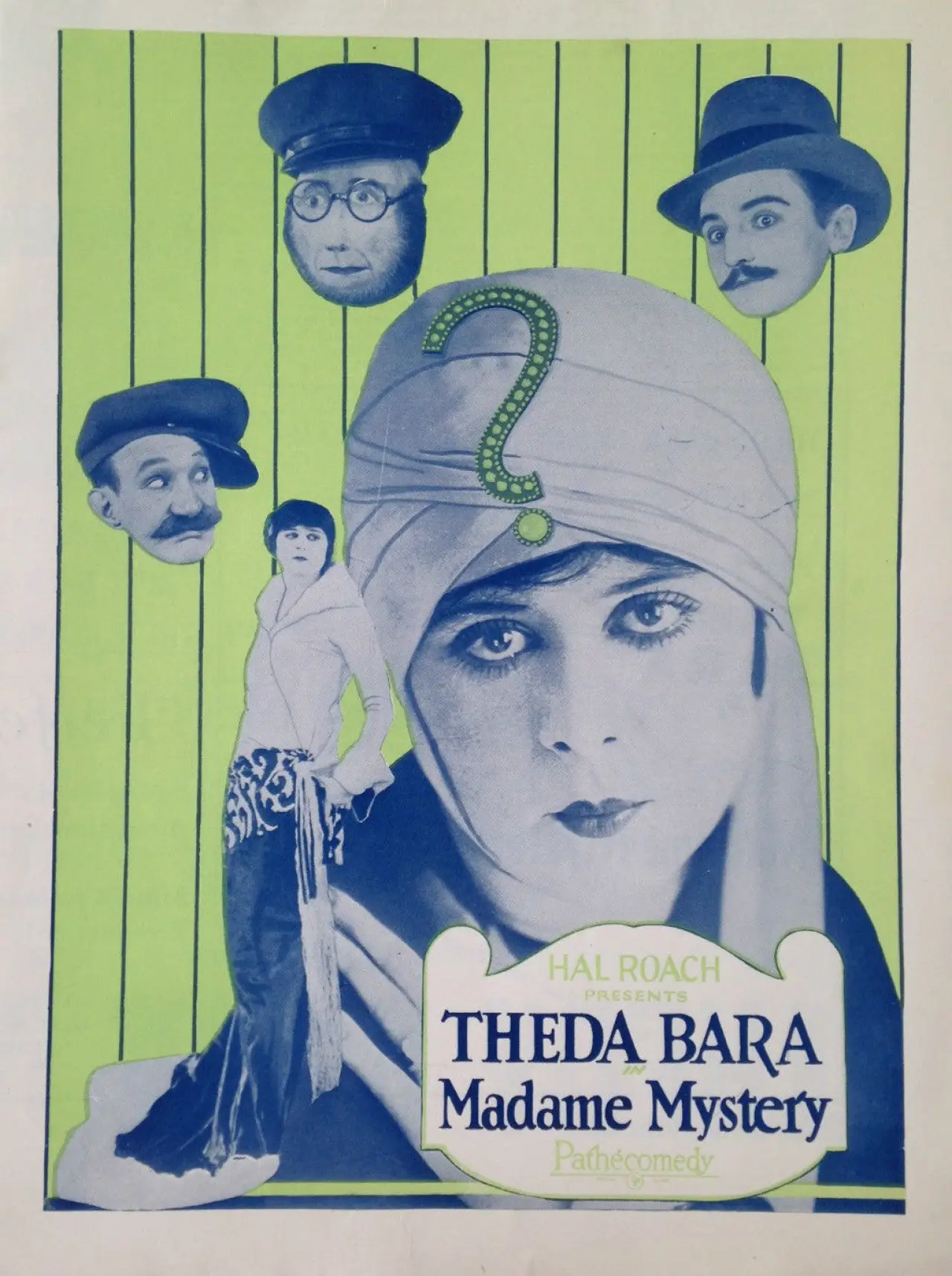 Plakat filmowy "Madame Mystery"