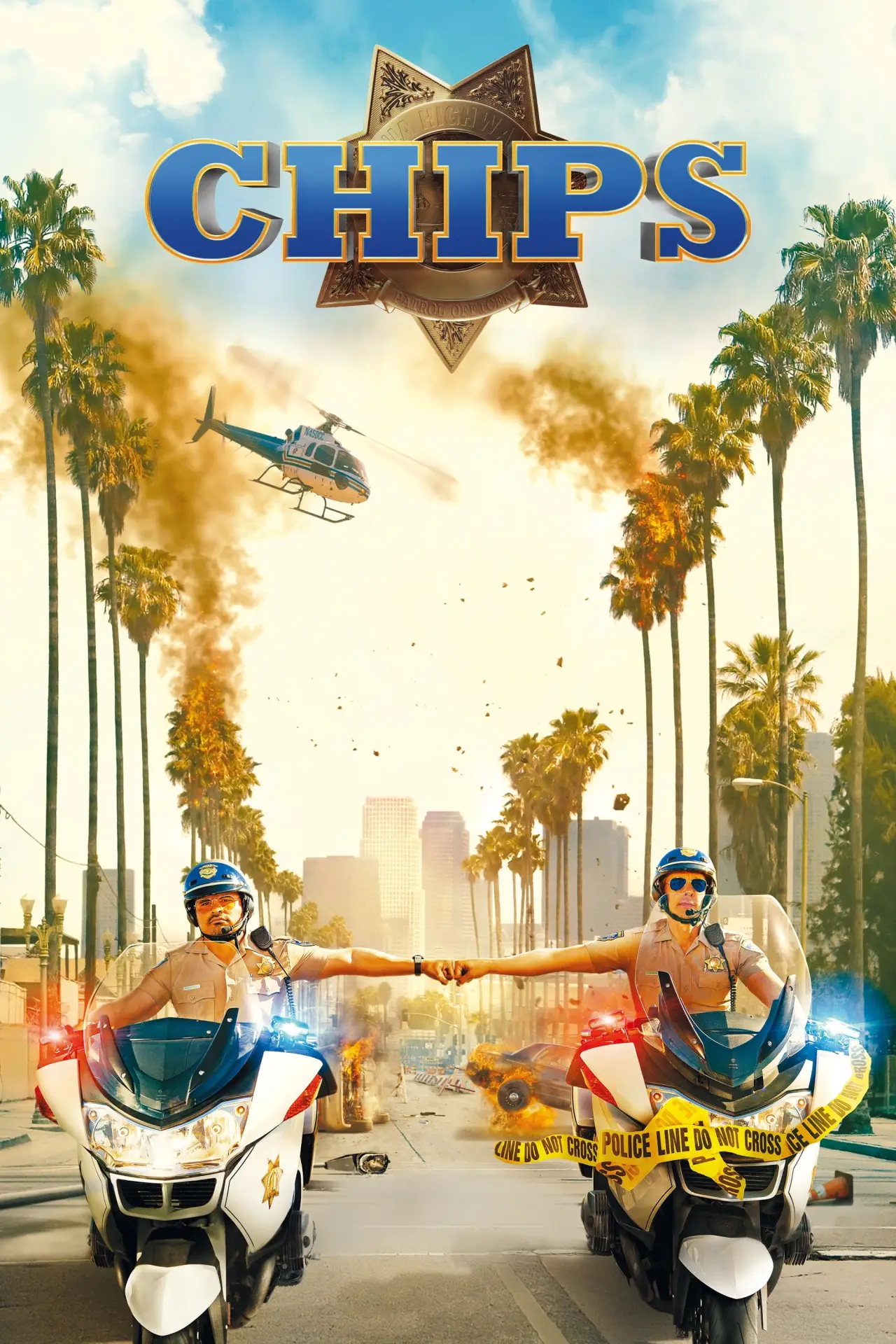 Plakat filmowy "CHiPs: Motopatrol"