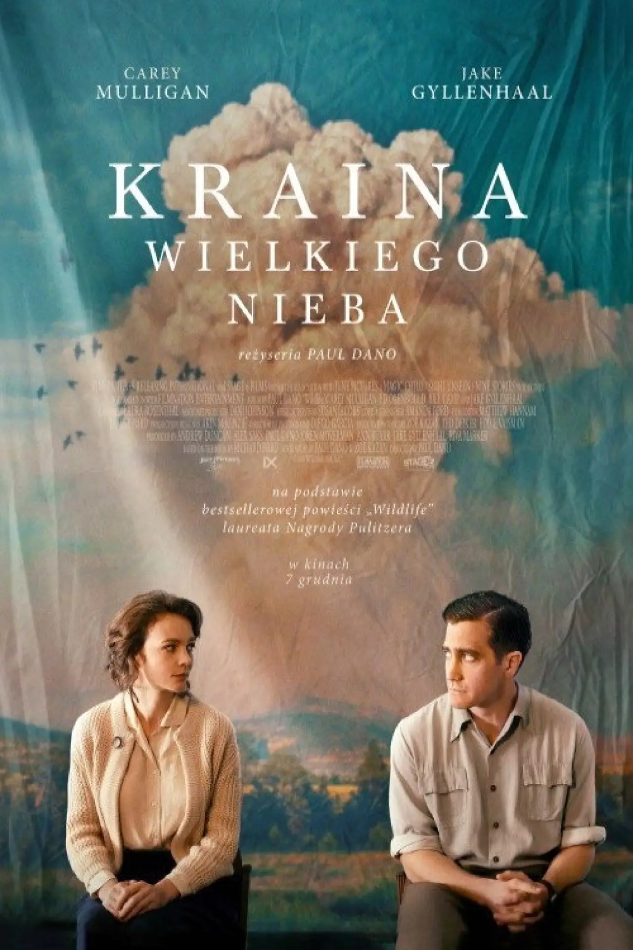 Plakat filmowy "Kraina wielkiego nieba"
