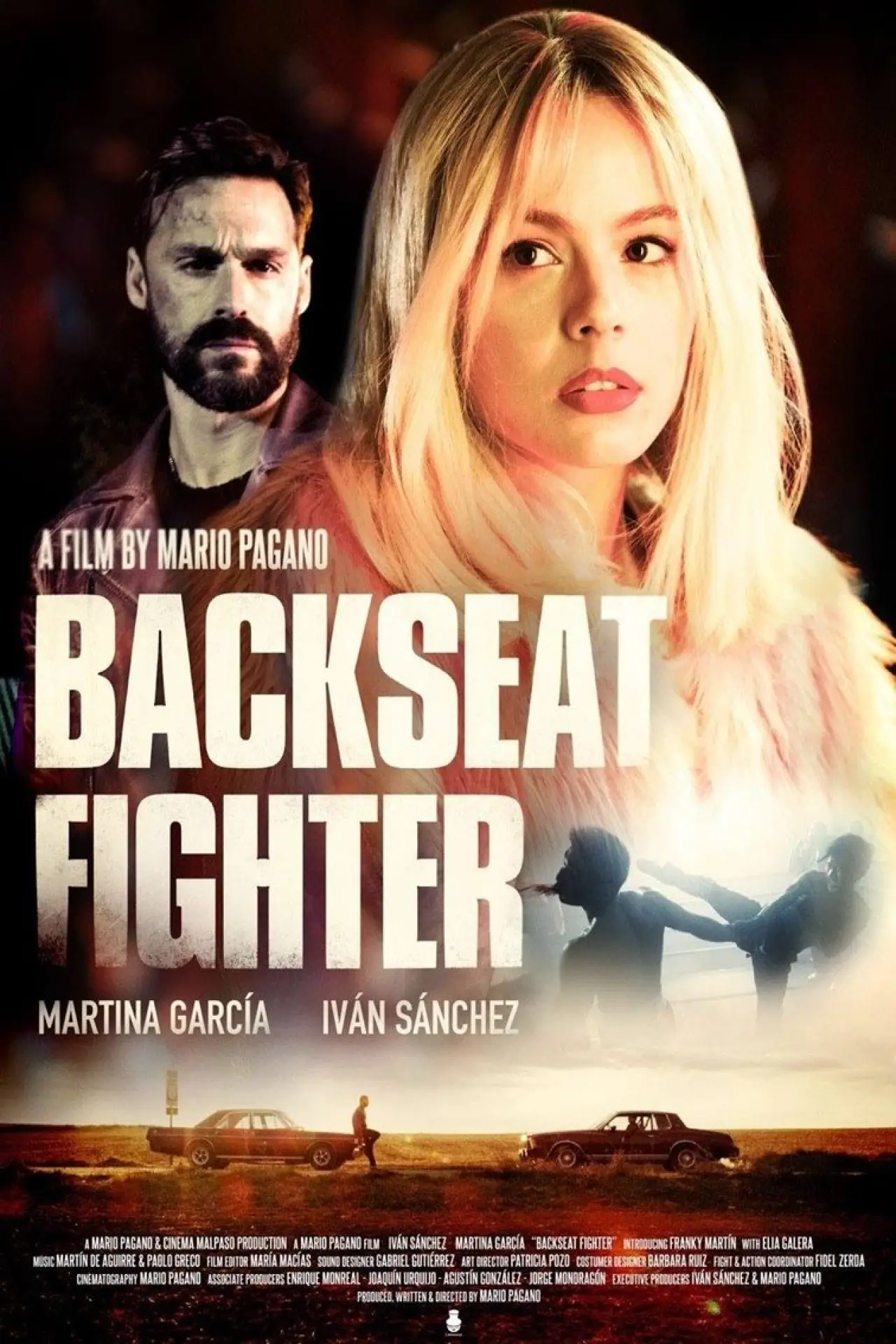 Plakat filmowy "Backseat Fighter"