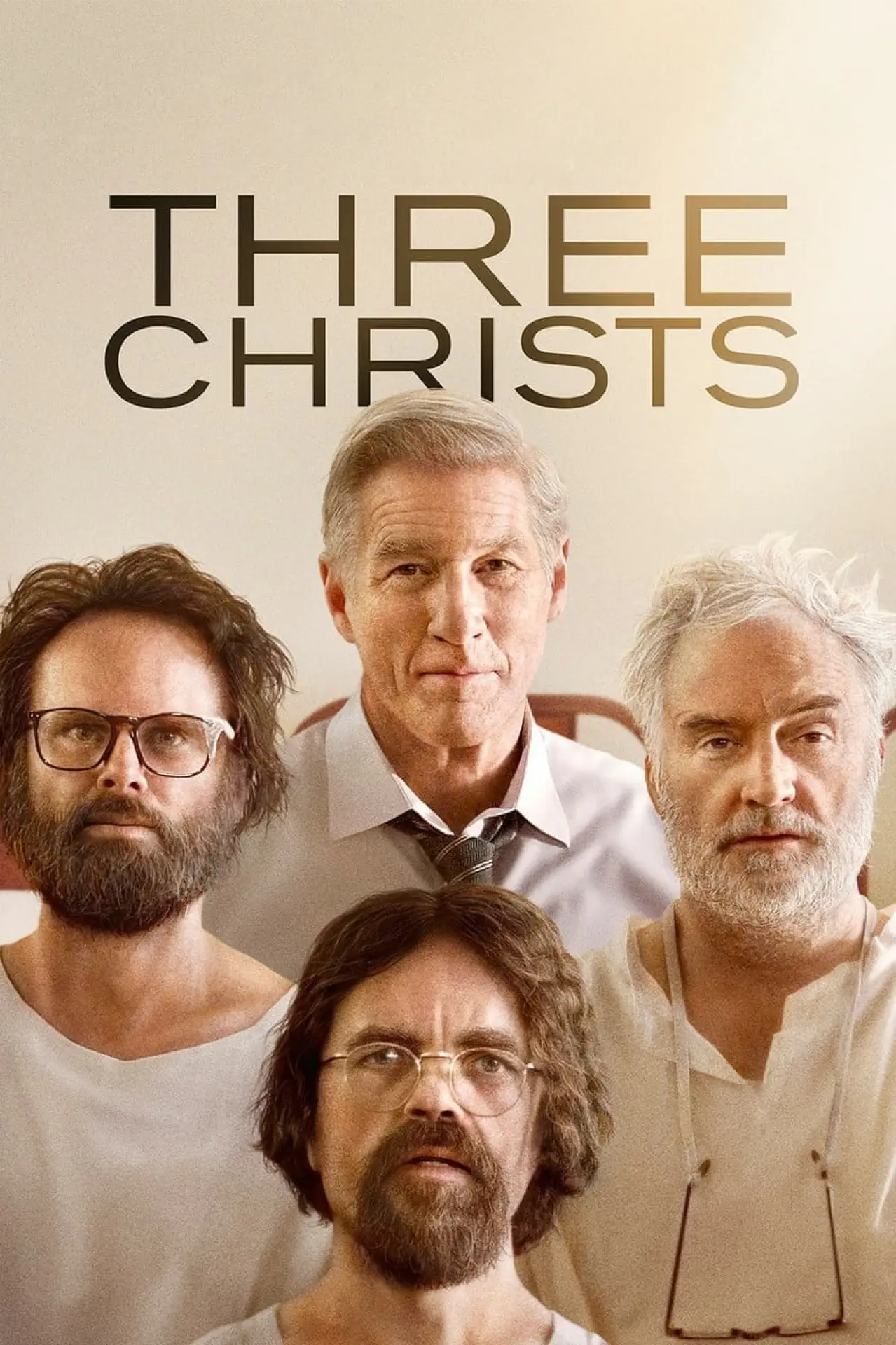 Plakat filmowy "Trzech Chrystusów"