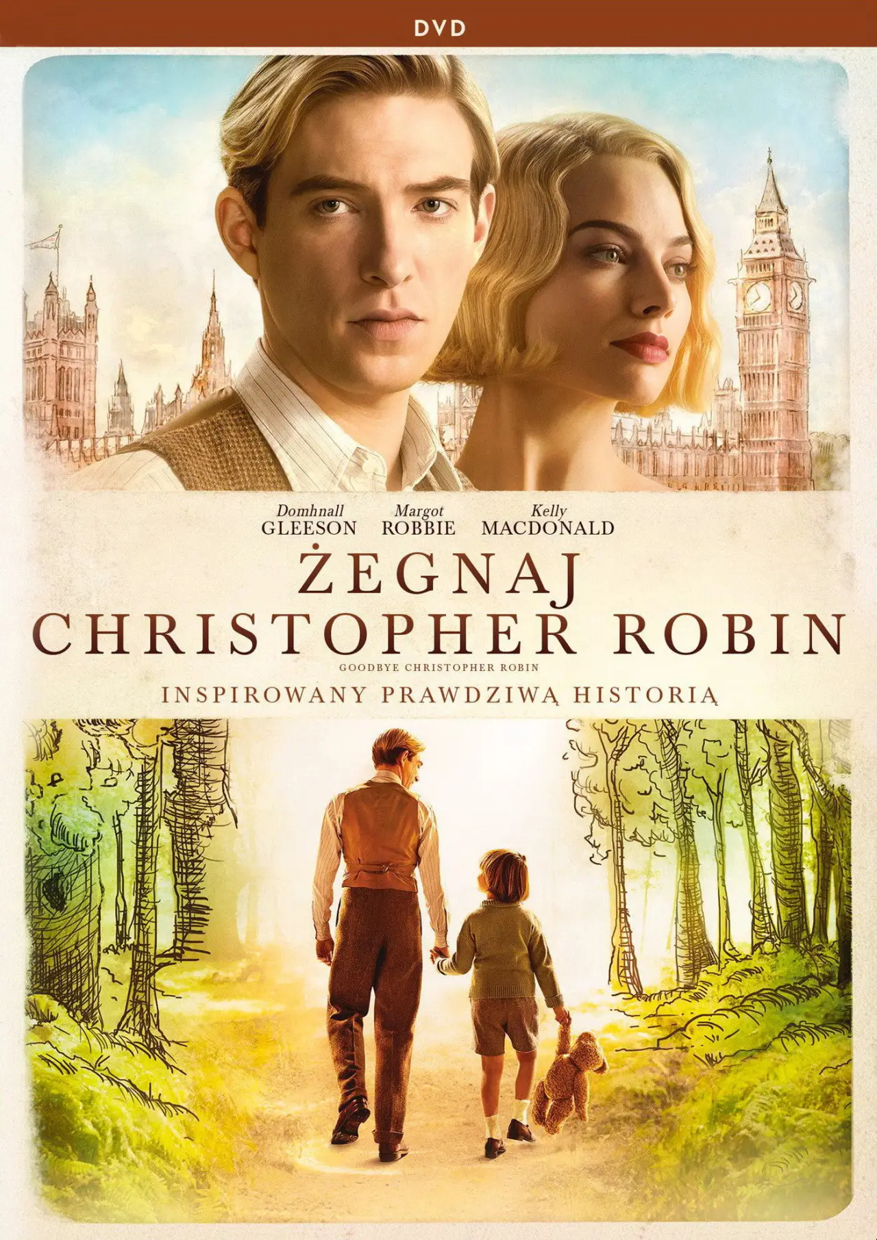 Plakat filmowy "Żegnaj Christopher Robin"