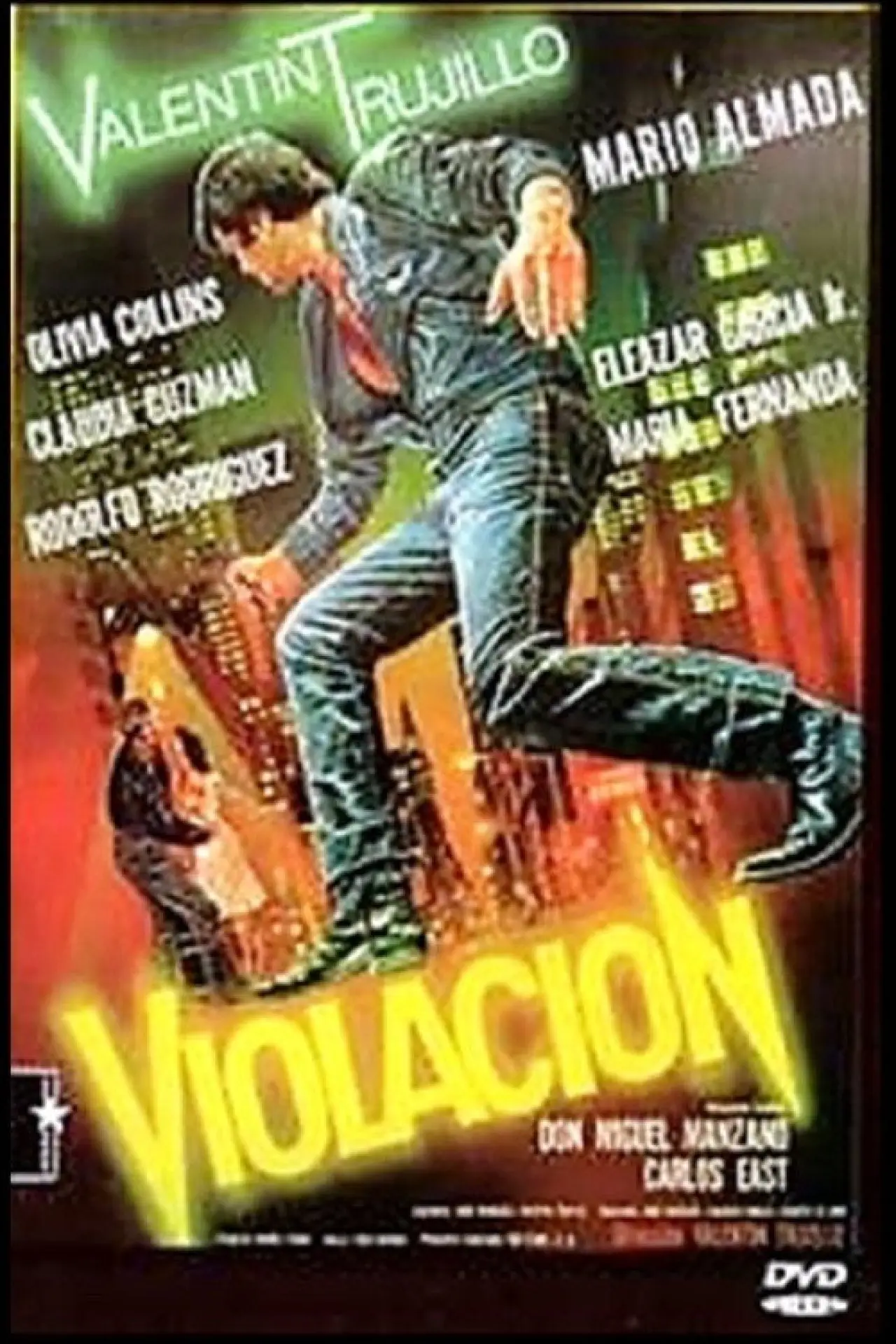 Plakat filmowy "Violación"