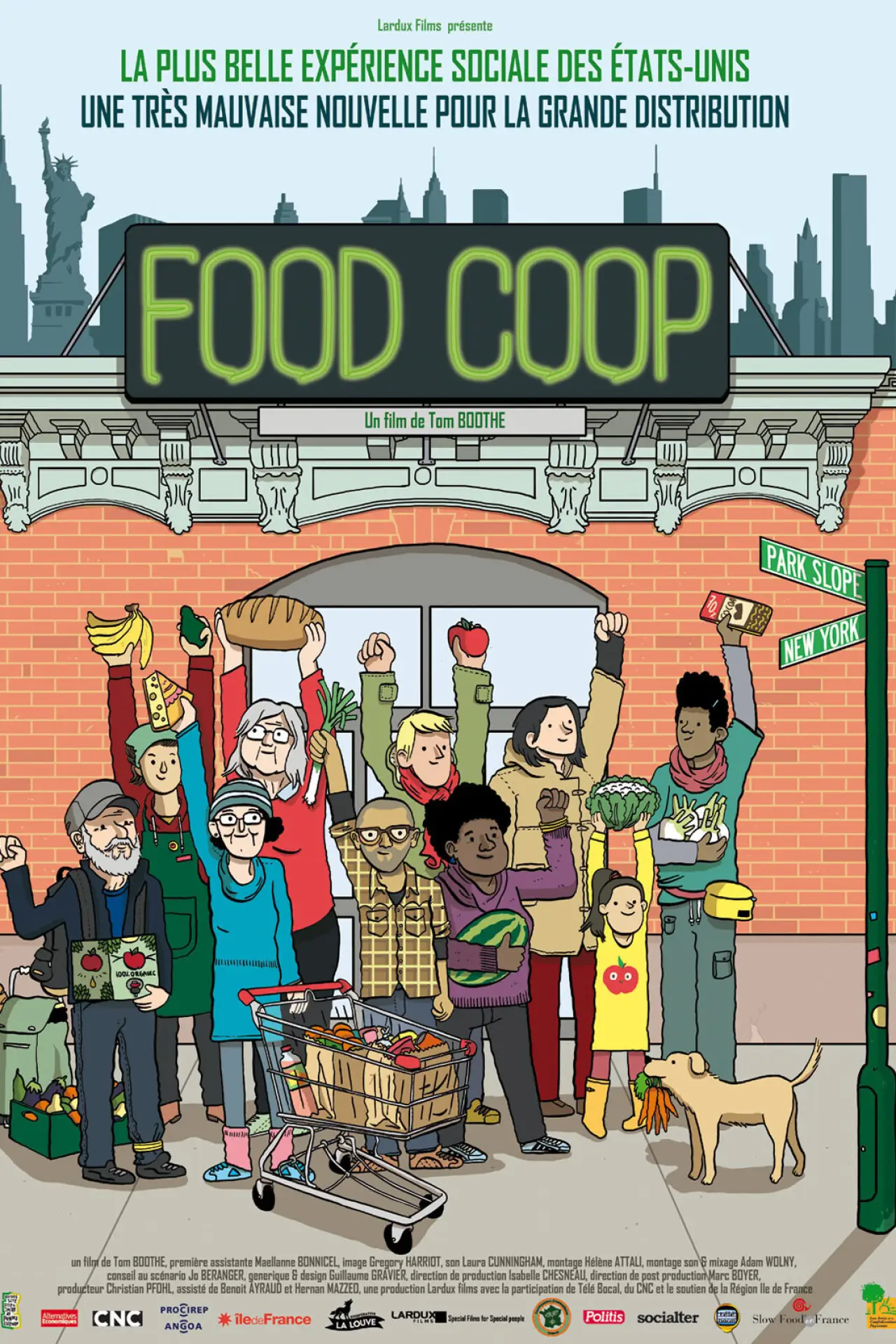 Plakat filmowy "Food Coop"