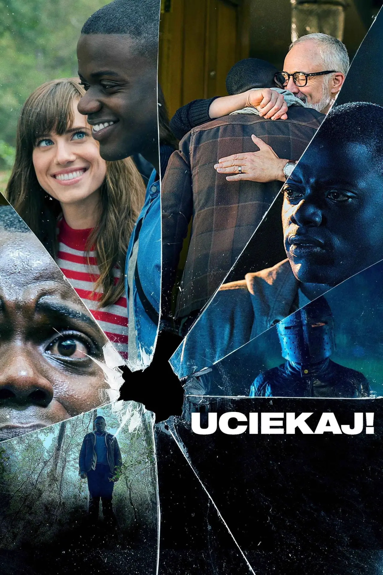 Plakat filmowy "Uciekaj!"