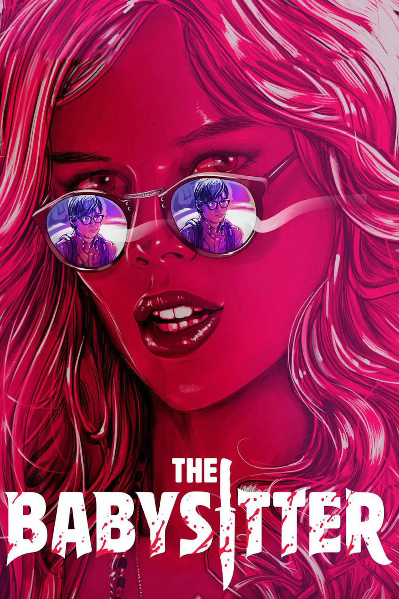 Plakat filmowy "Opiekunka"