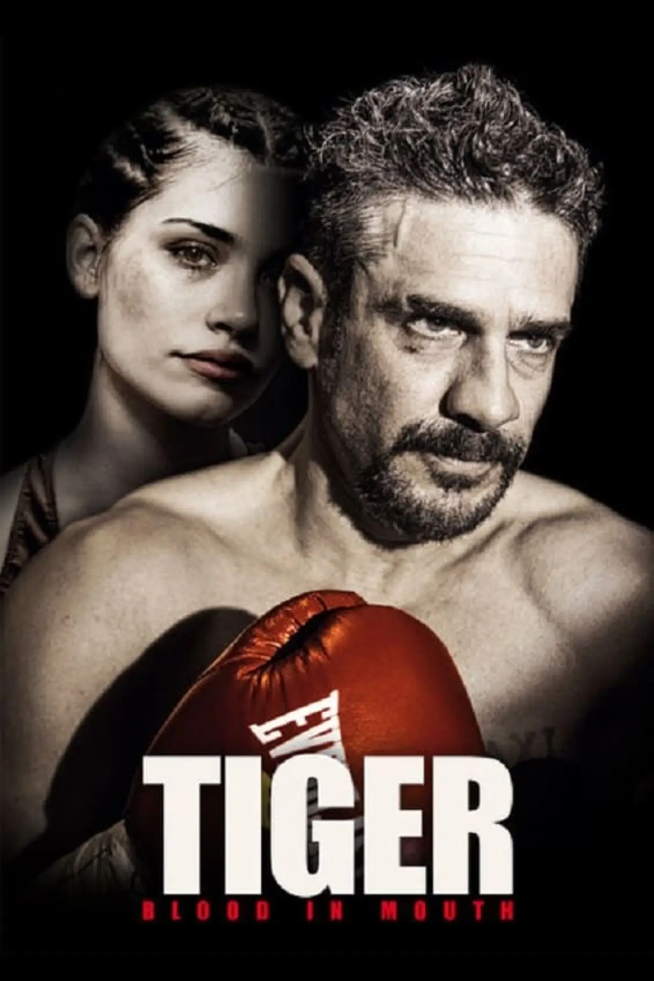 Plakat filmowy "Sangre en la boca"